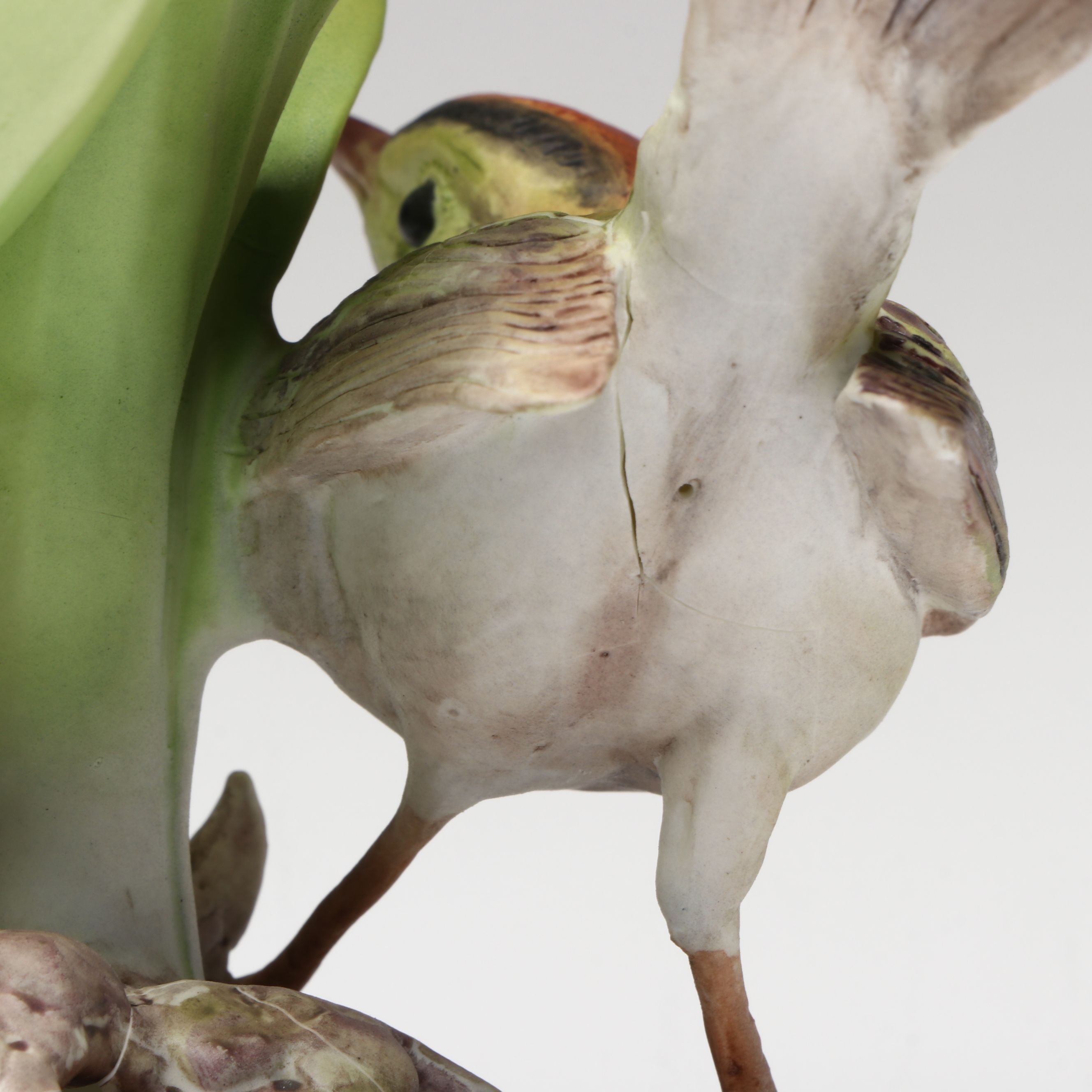 Royal Worcester "Lady's Slipper Orchid" Porcelain Figurine