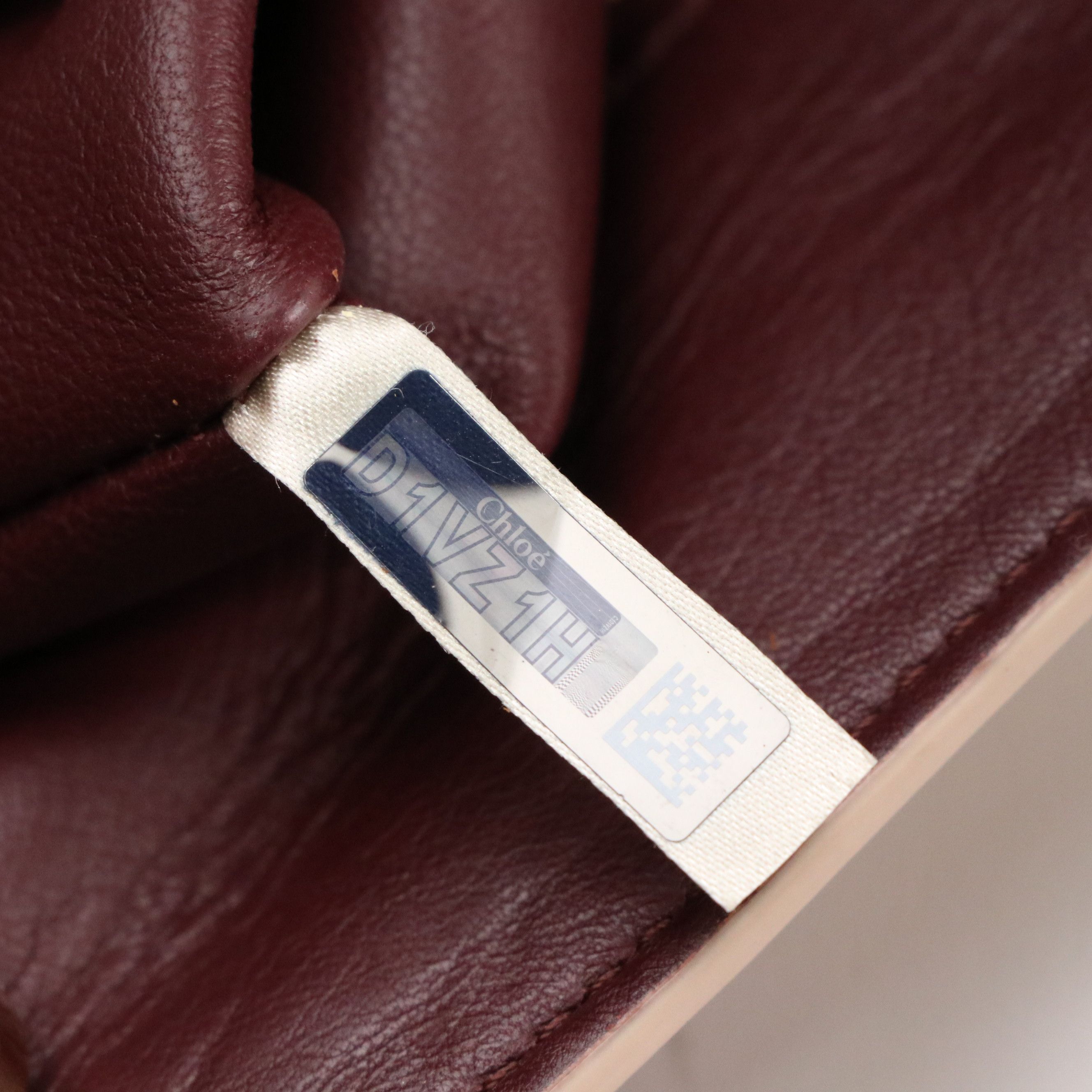 Chloé Small Joyce Two-Way Tote in Tricolor Calfskin Leather