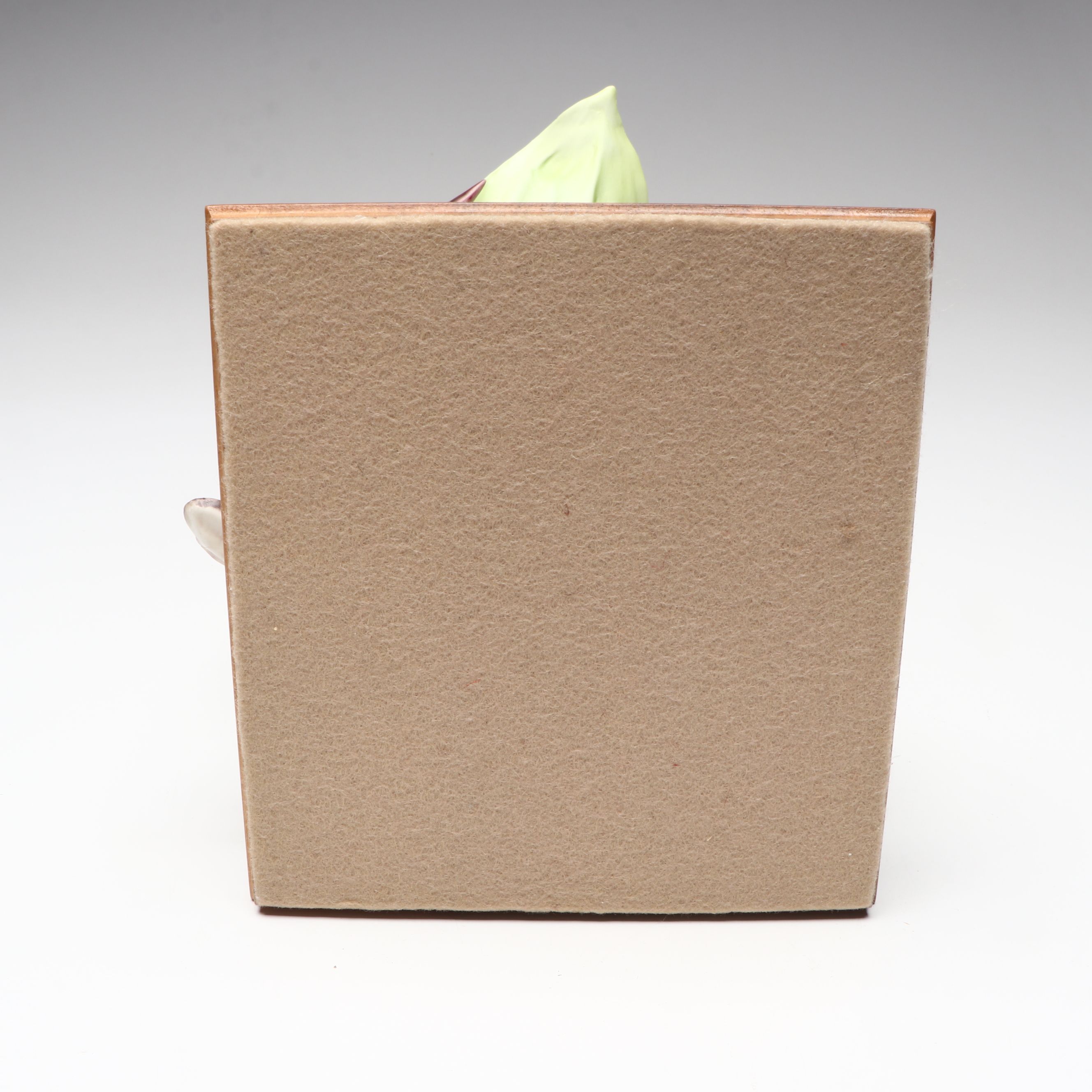 Royal Worcester "Lady's Slipper Orchid" Porcelain Figurine