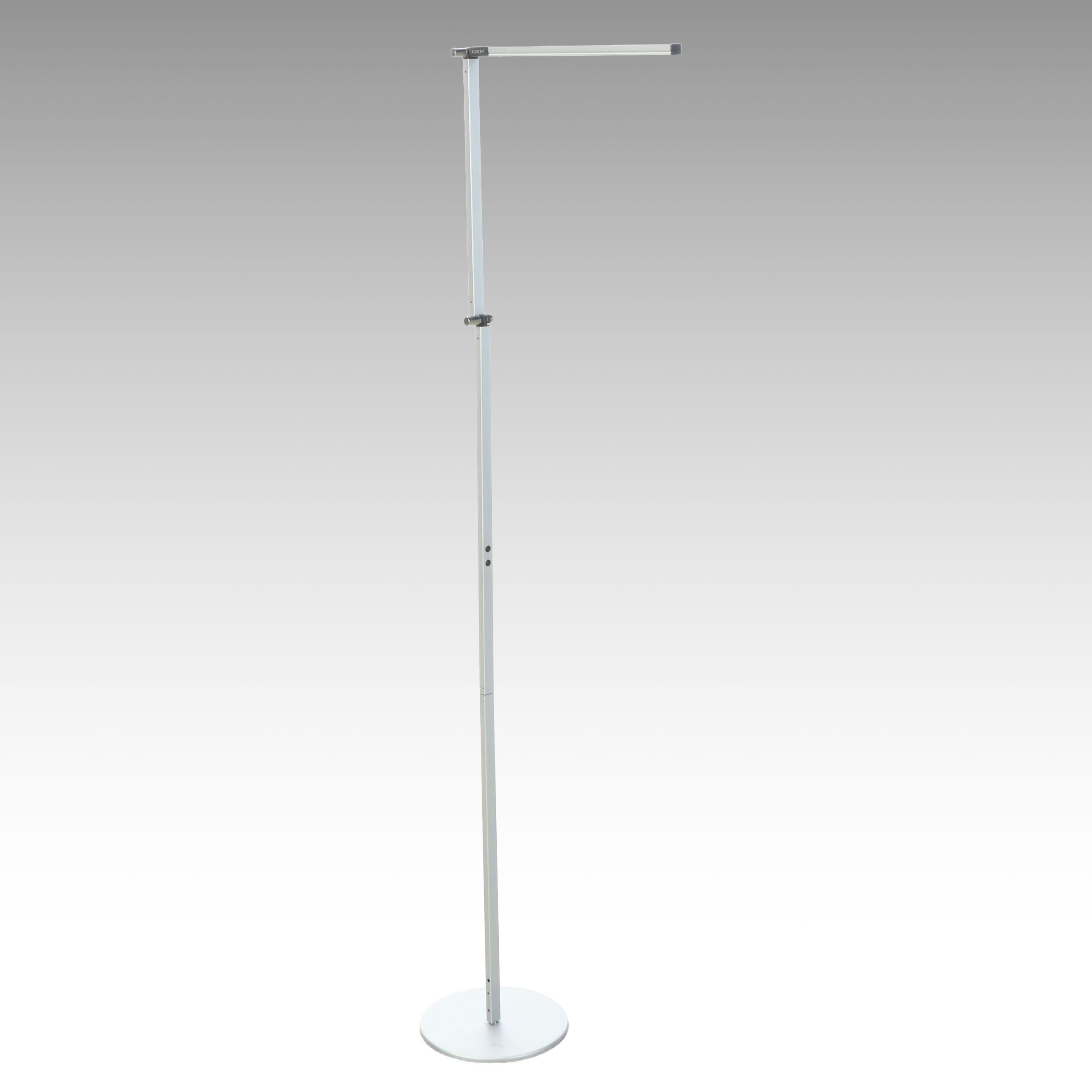 Koncept Z-Bar LED Floor Task Lamp