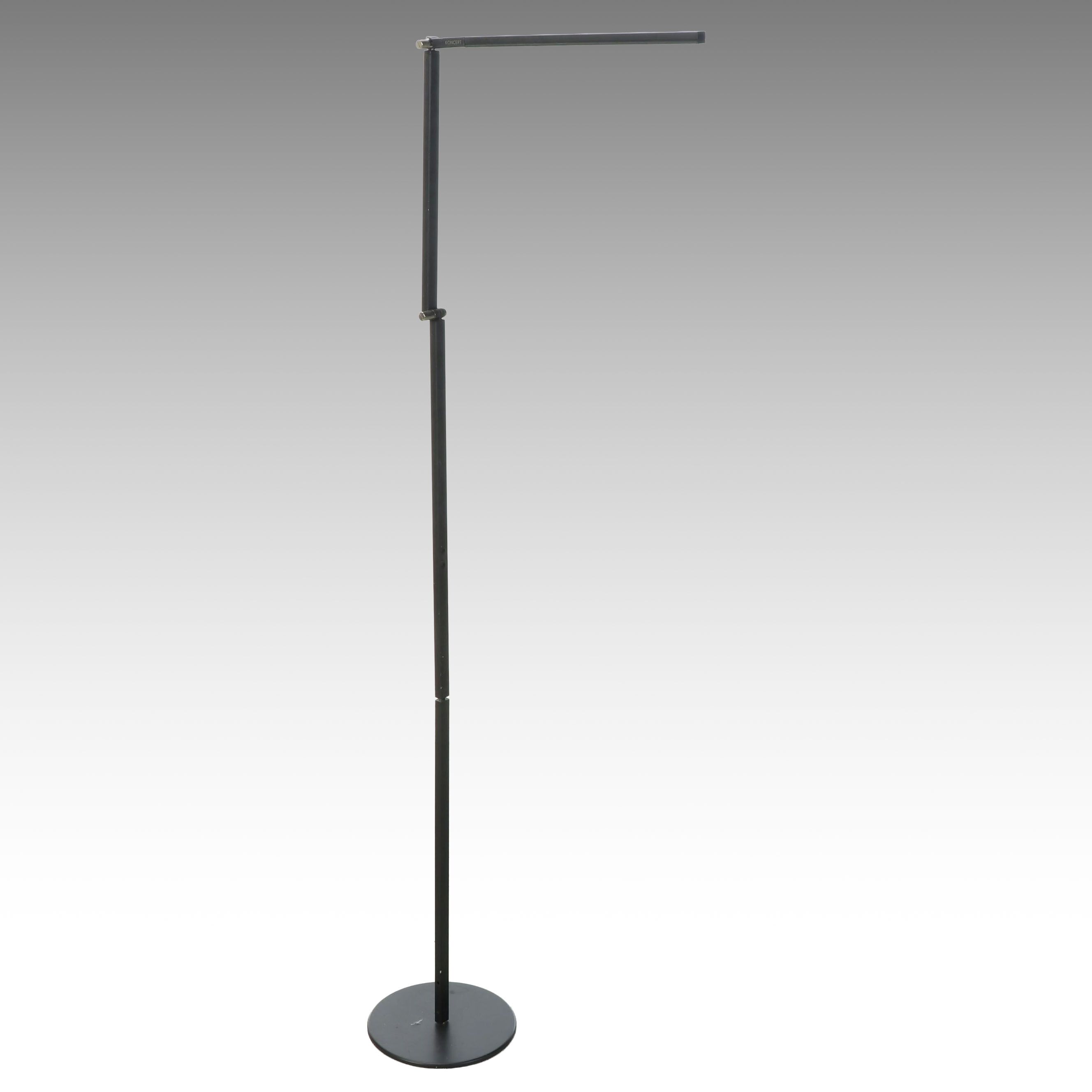 Koncept Z-Bar LED Floor Task Lamp