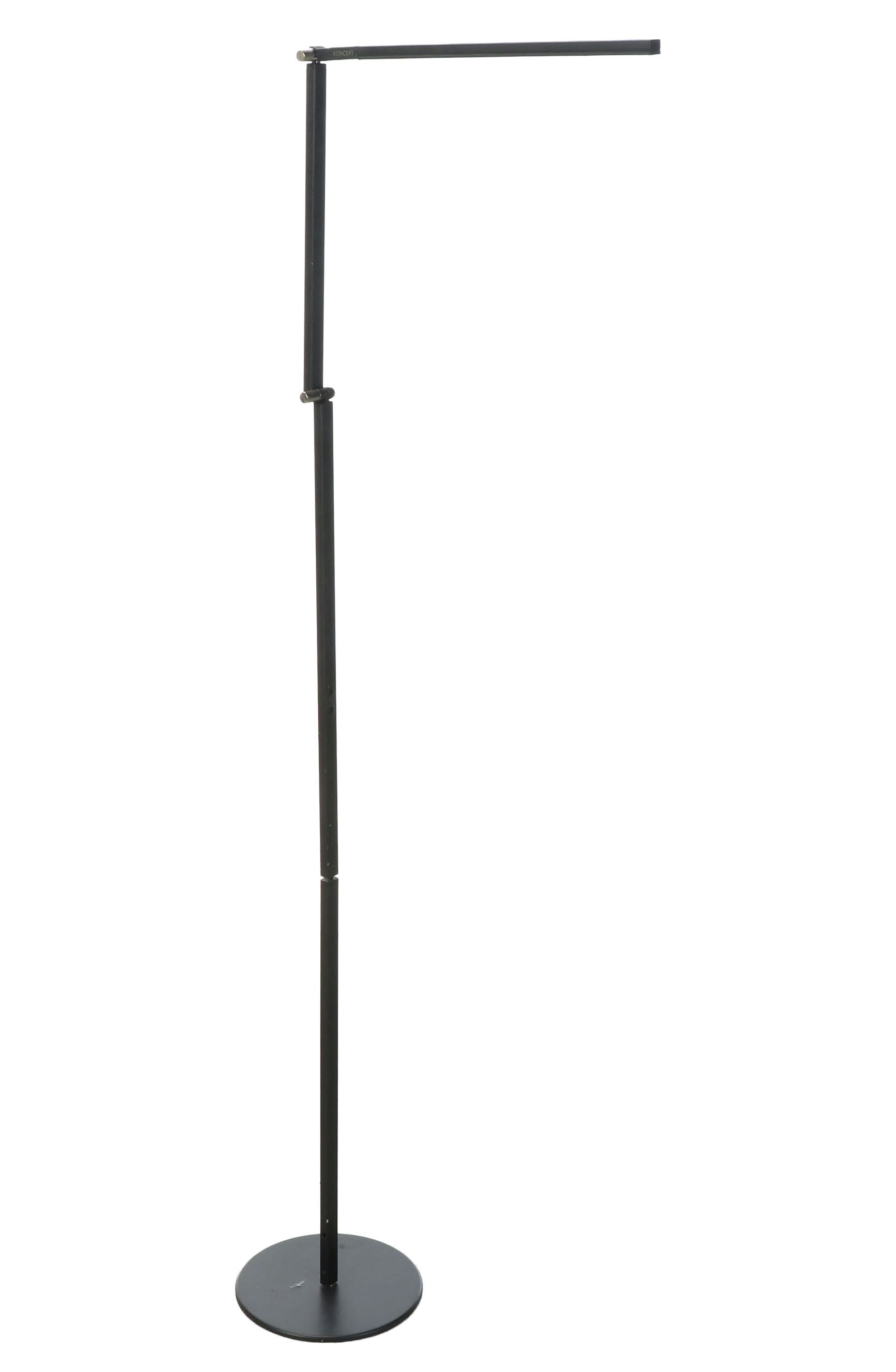 Koncept Z-Bar LED Floor Task Lamp