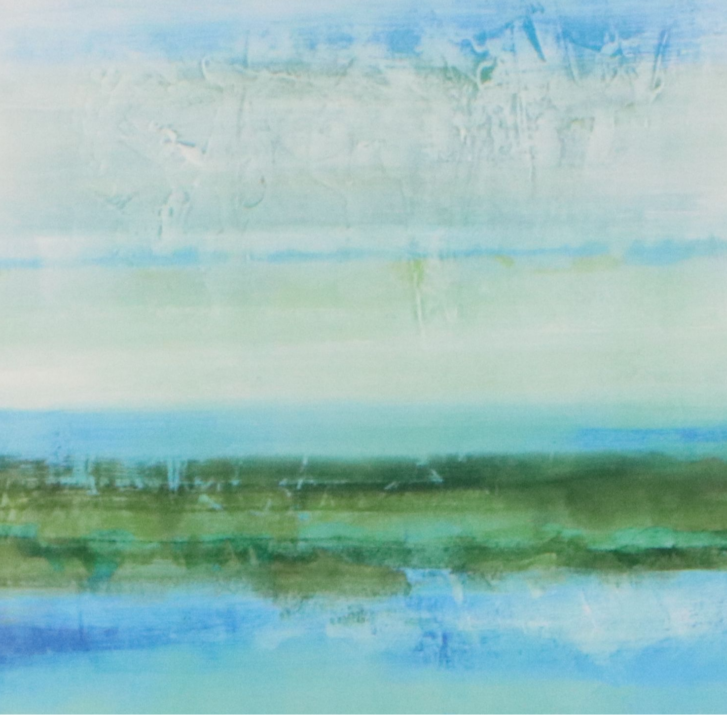 After Jill Martin Offset Lithograph "Azure Bound"
