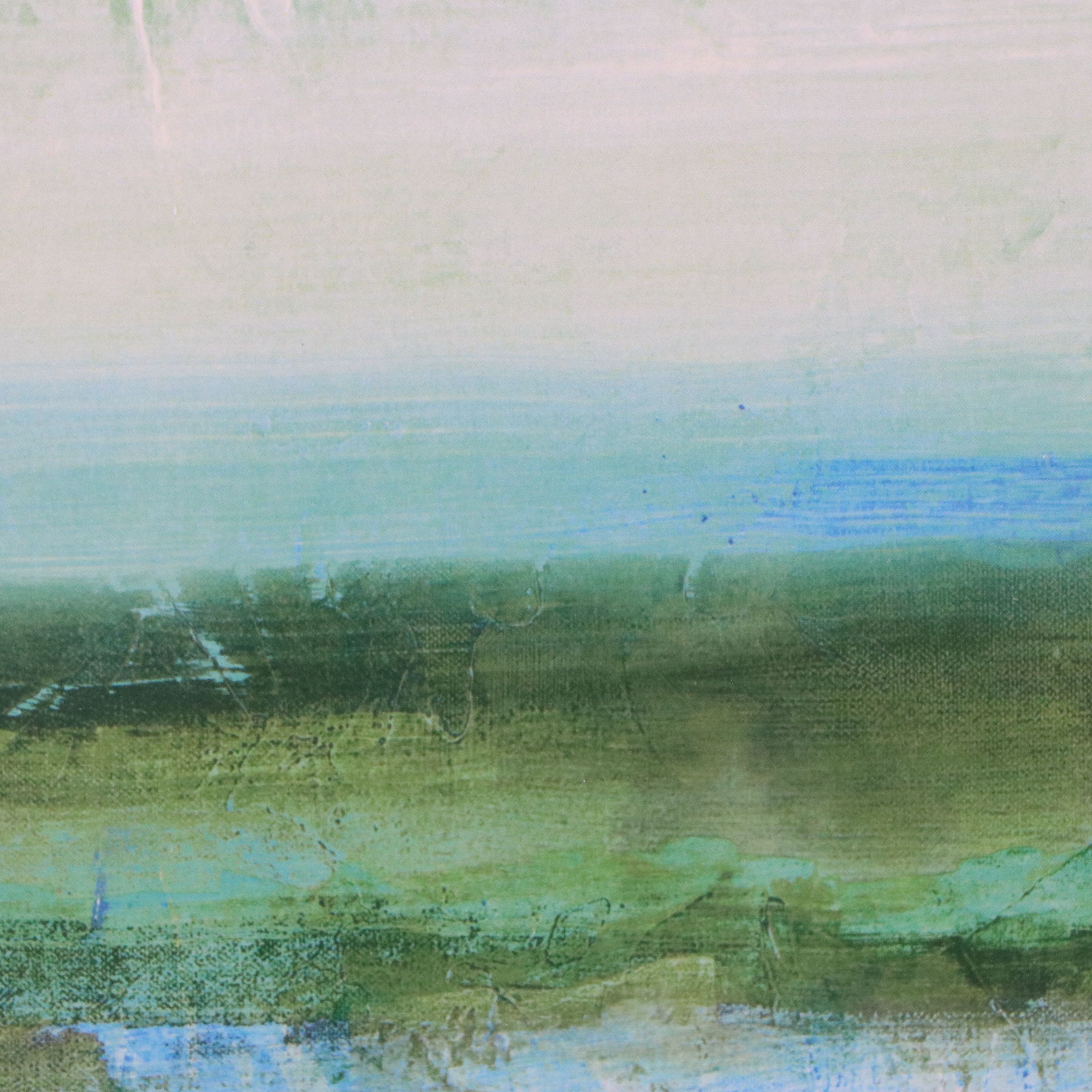 After Jill Martin Offset Lithograph "Azure Bound"