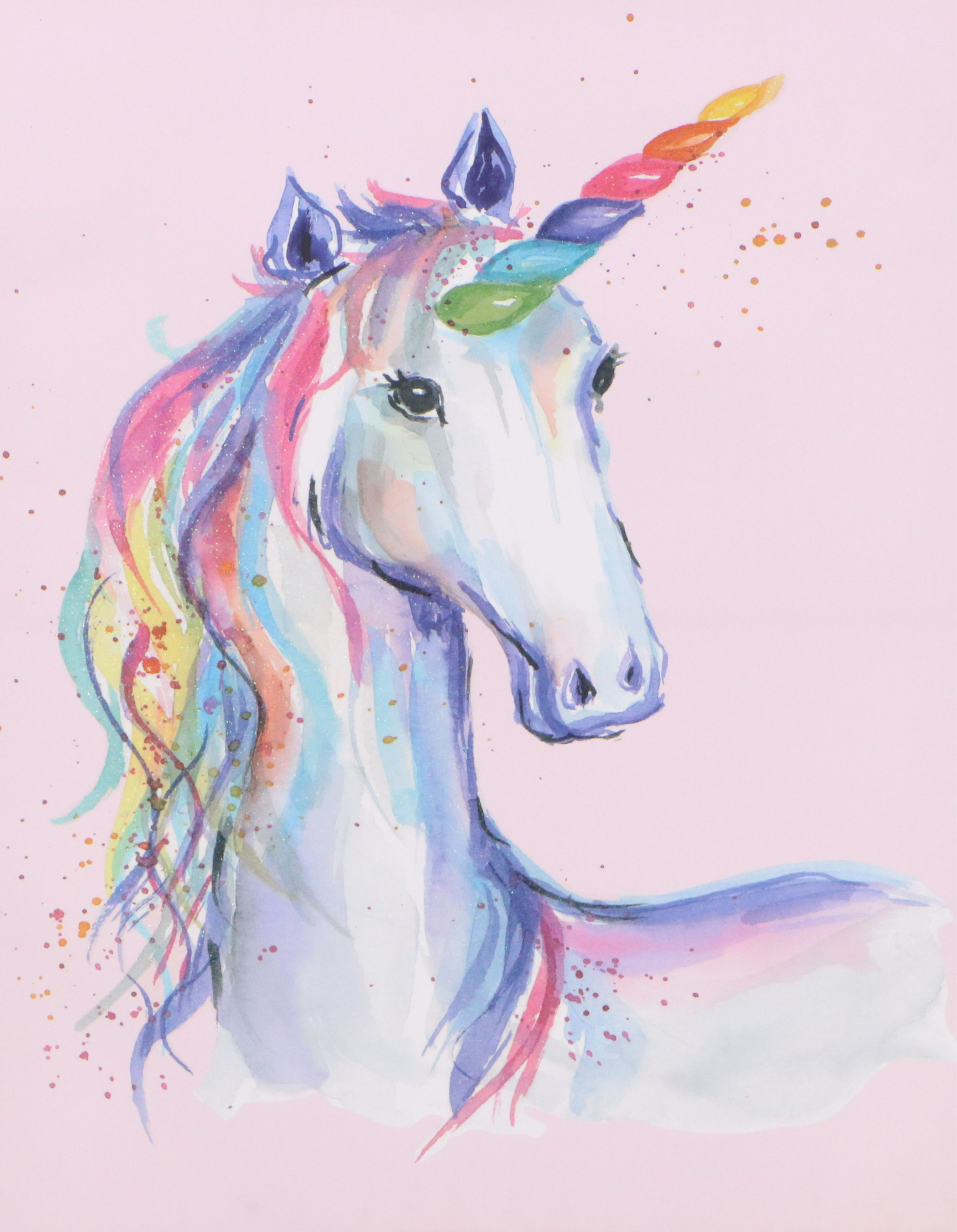 Giclée of Rainbow Unicorn