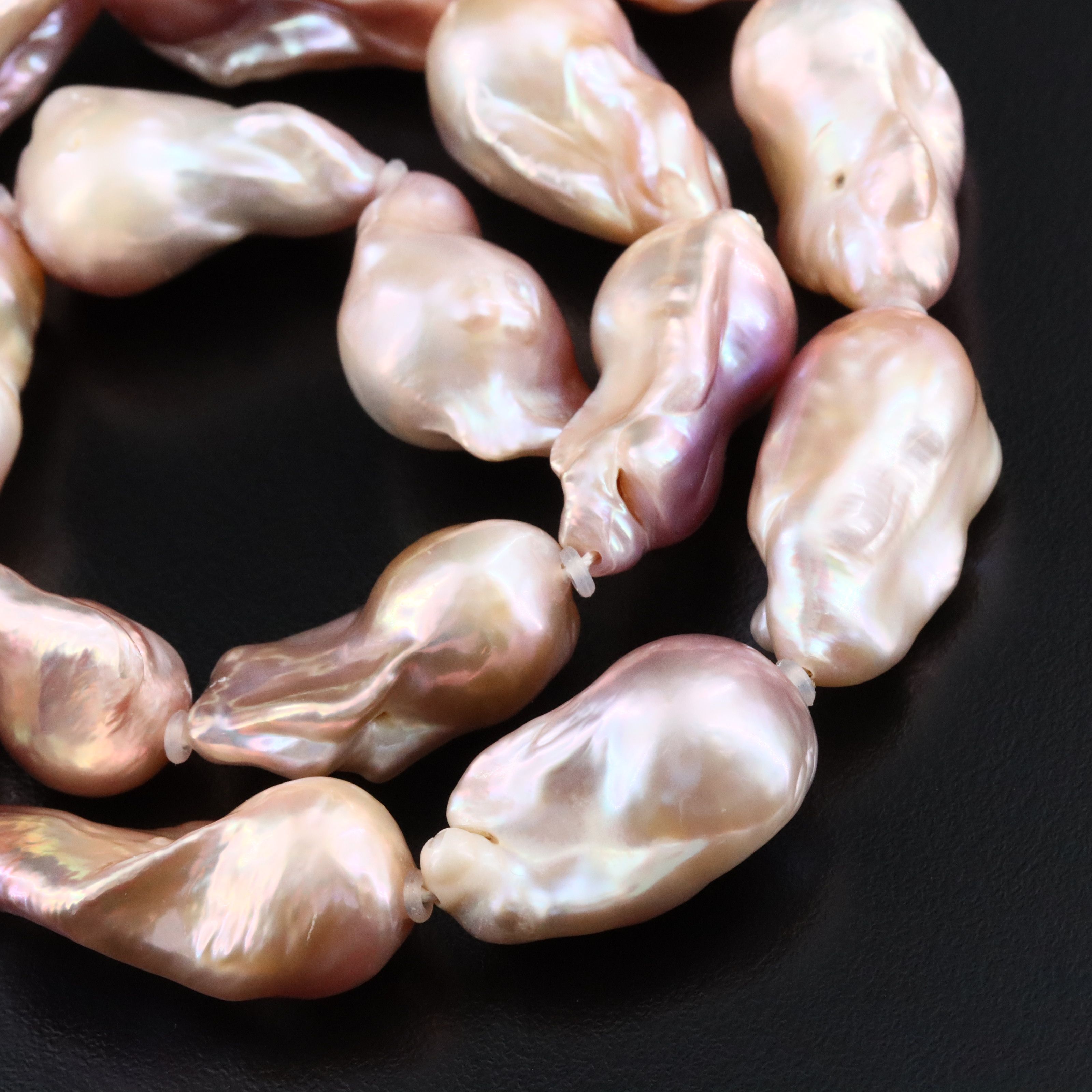 Baroque Pearl Necklace with 18K Clasp