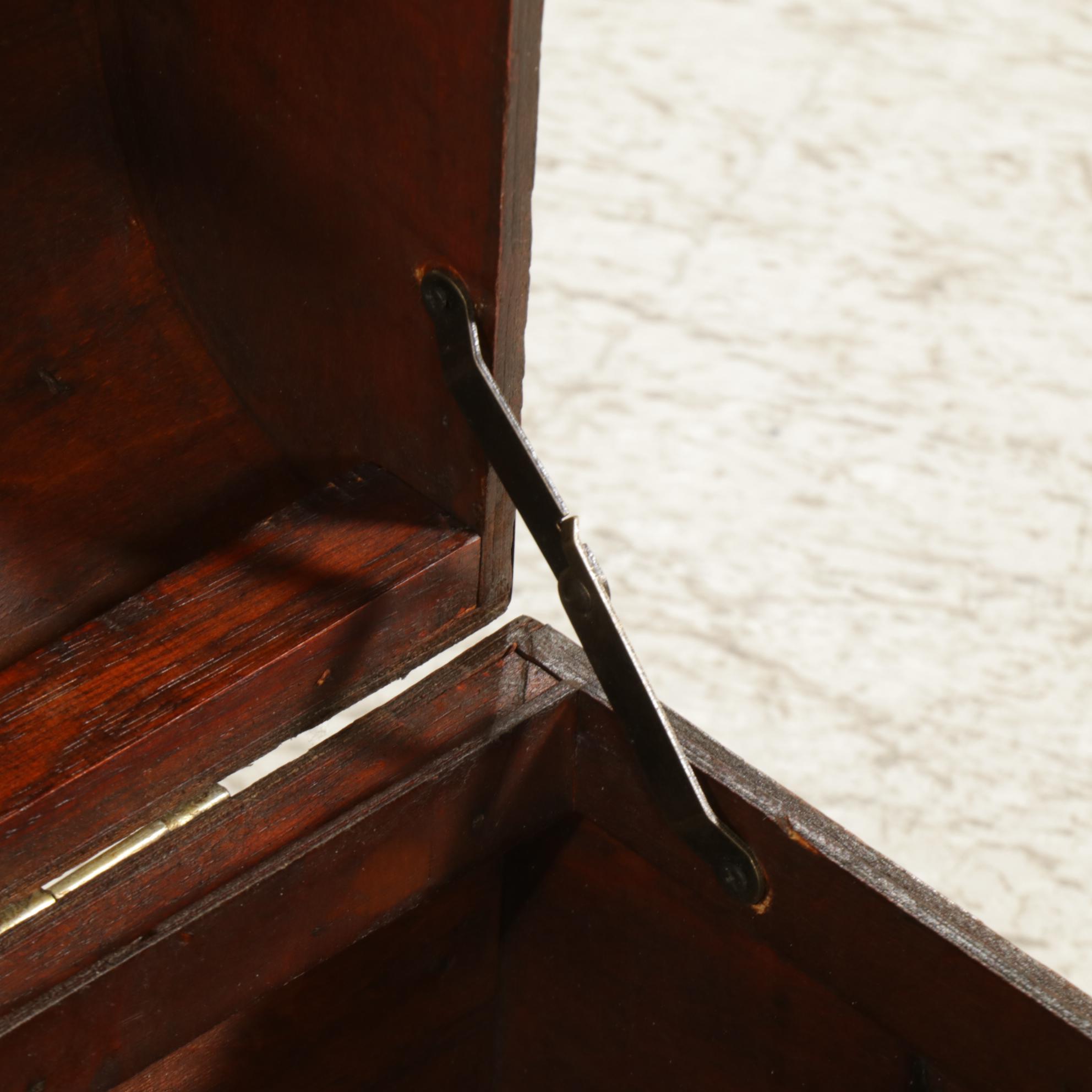 Faux Leather Nesting Storage Trunks, 21st Century