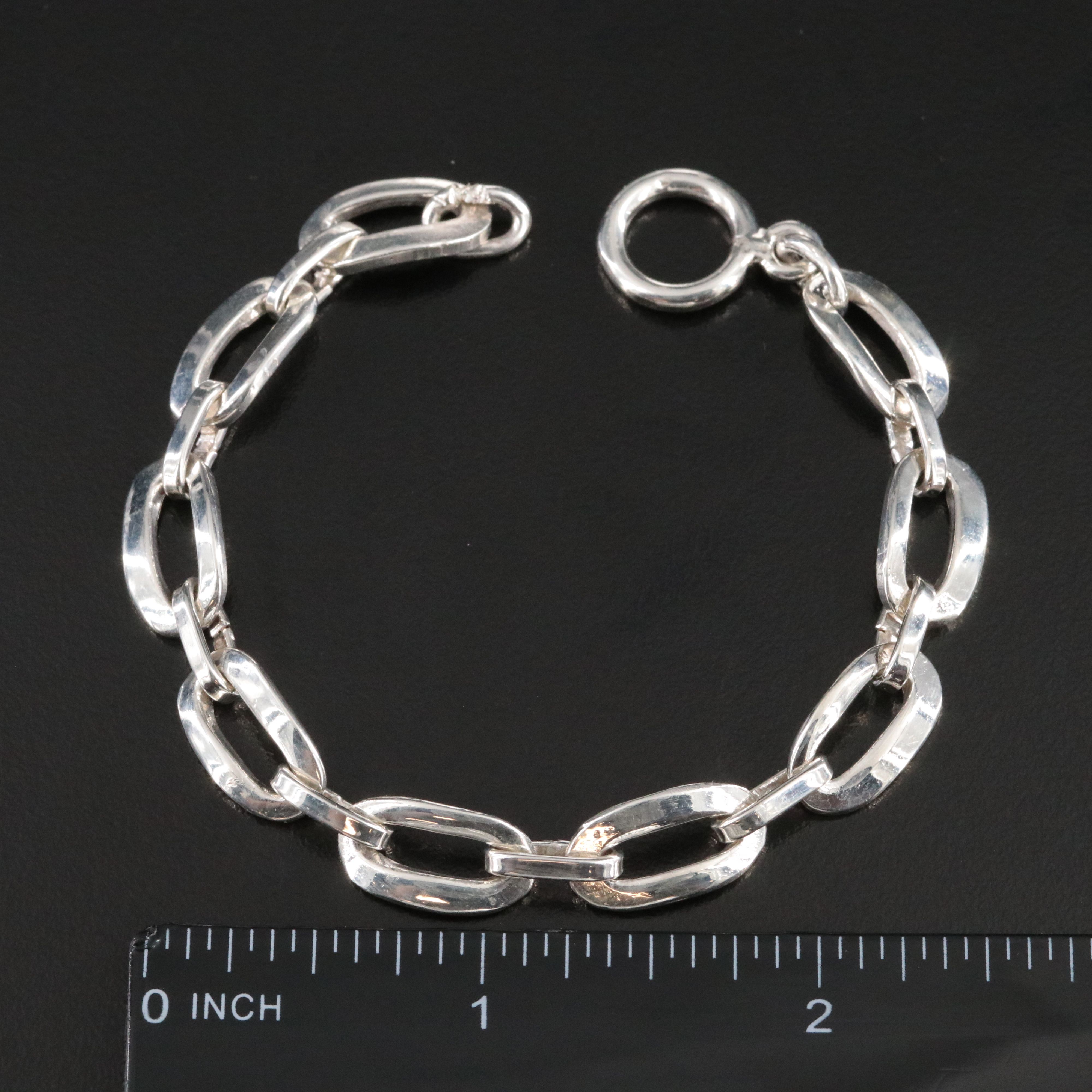 Sterling Oval Link Bracelet for Repair