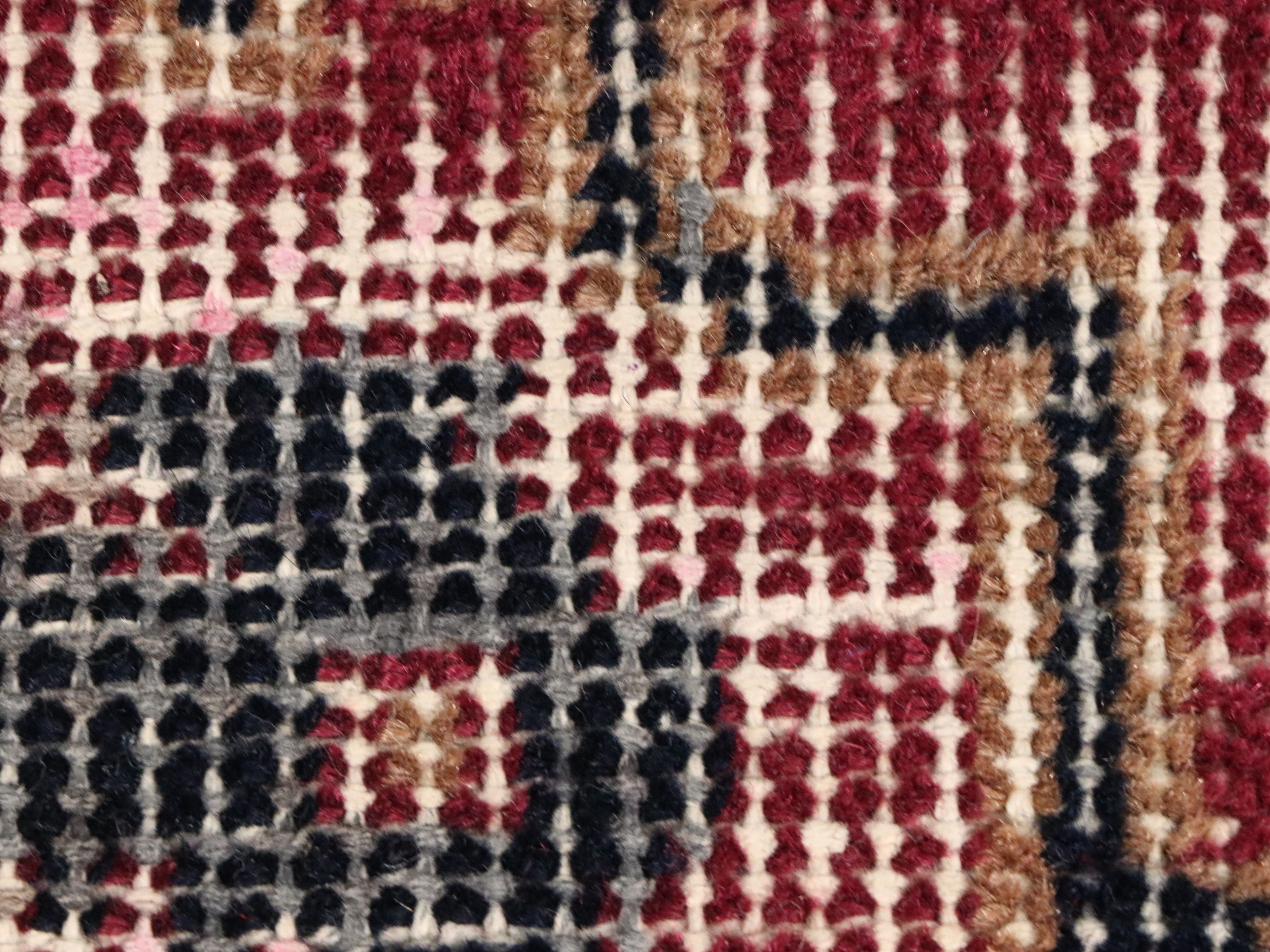 10'1 x 11'6 Hand-Knotted Persian Malayer Room-Sized Rug