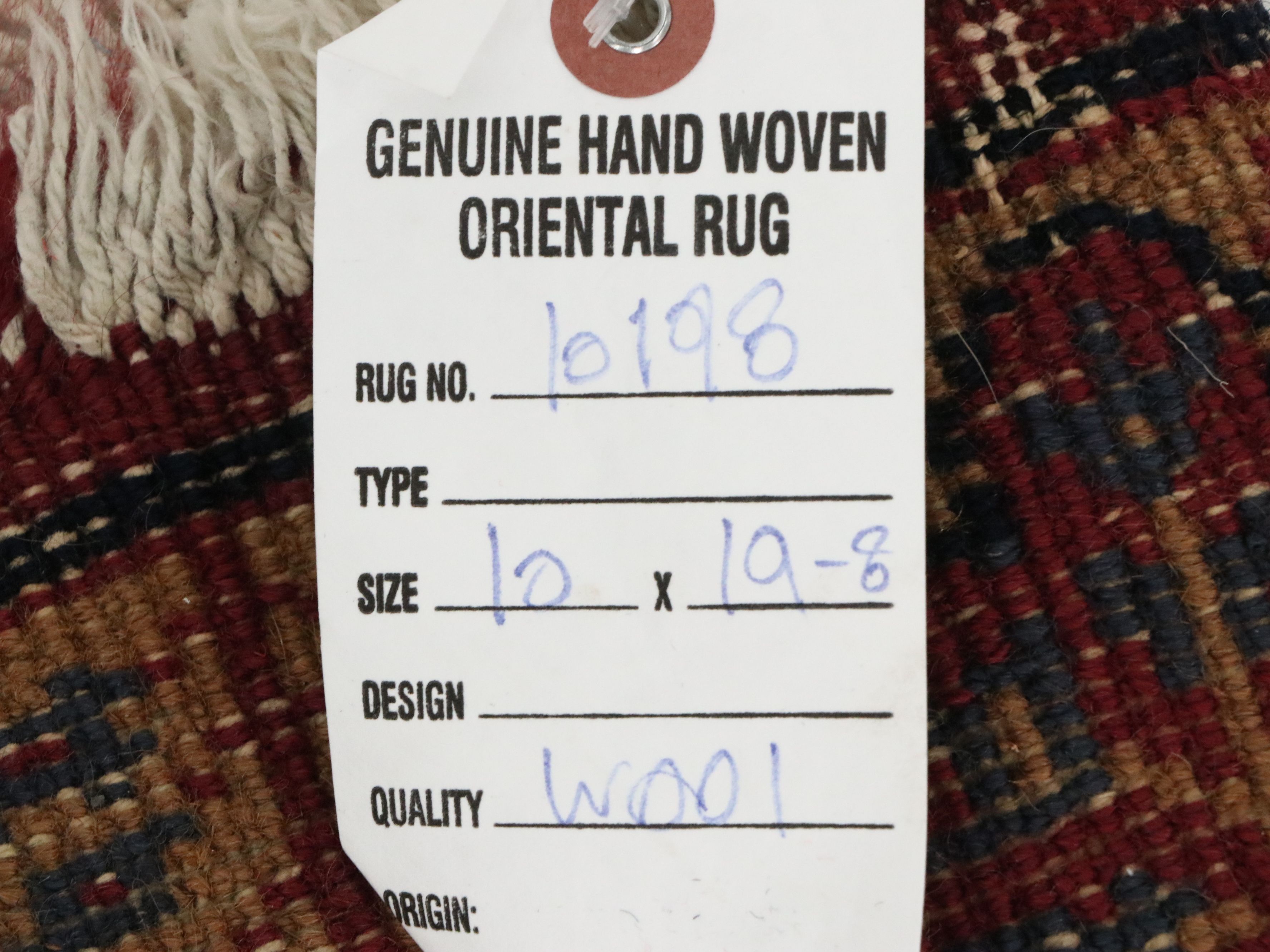 10'1 x 11'6 Hand-Knotted Persian Malayer Room-Sized Rug