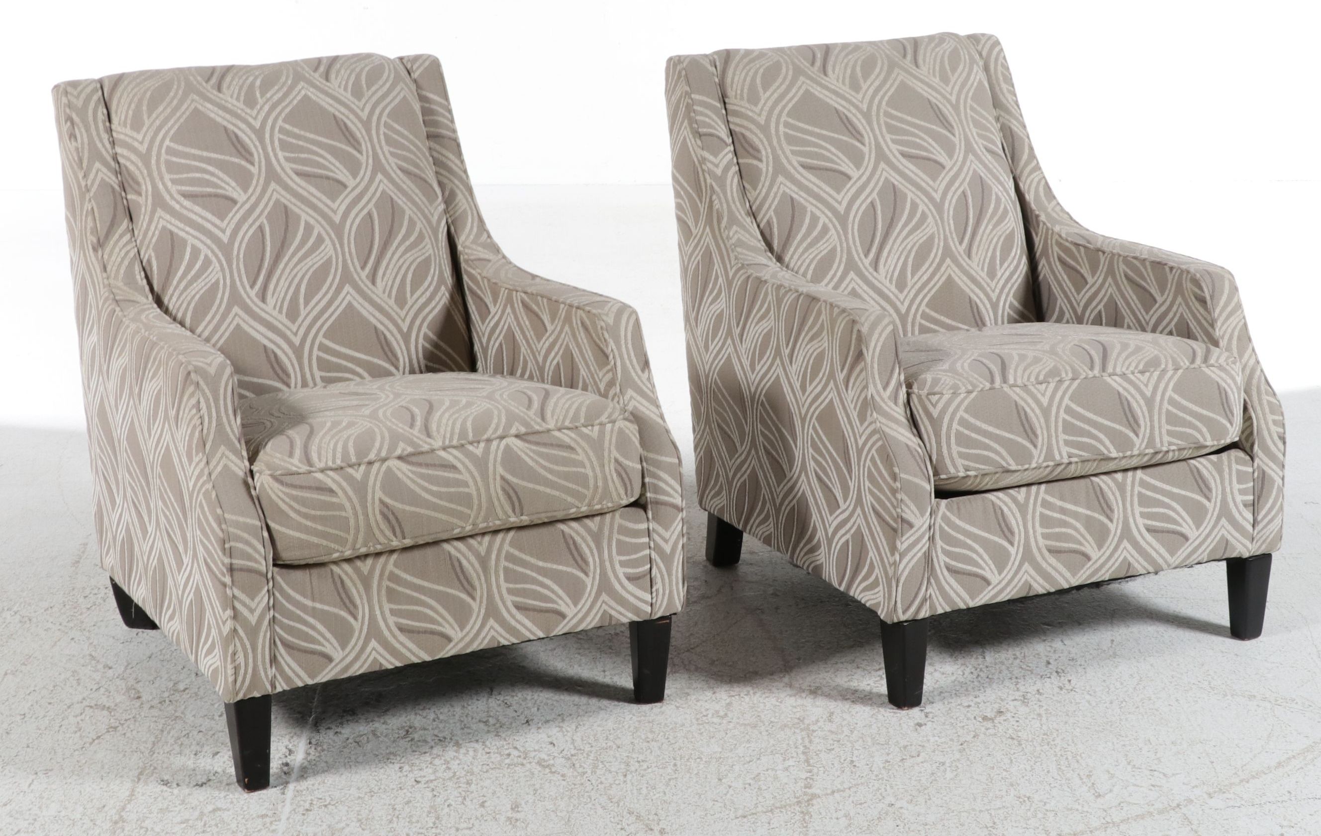 Pair of Ashley Furniture Contemporary Armchairs, 2016
