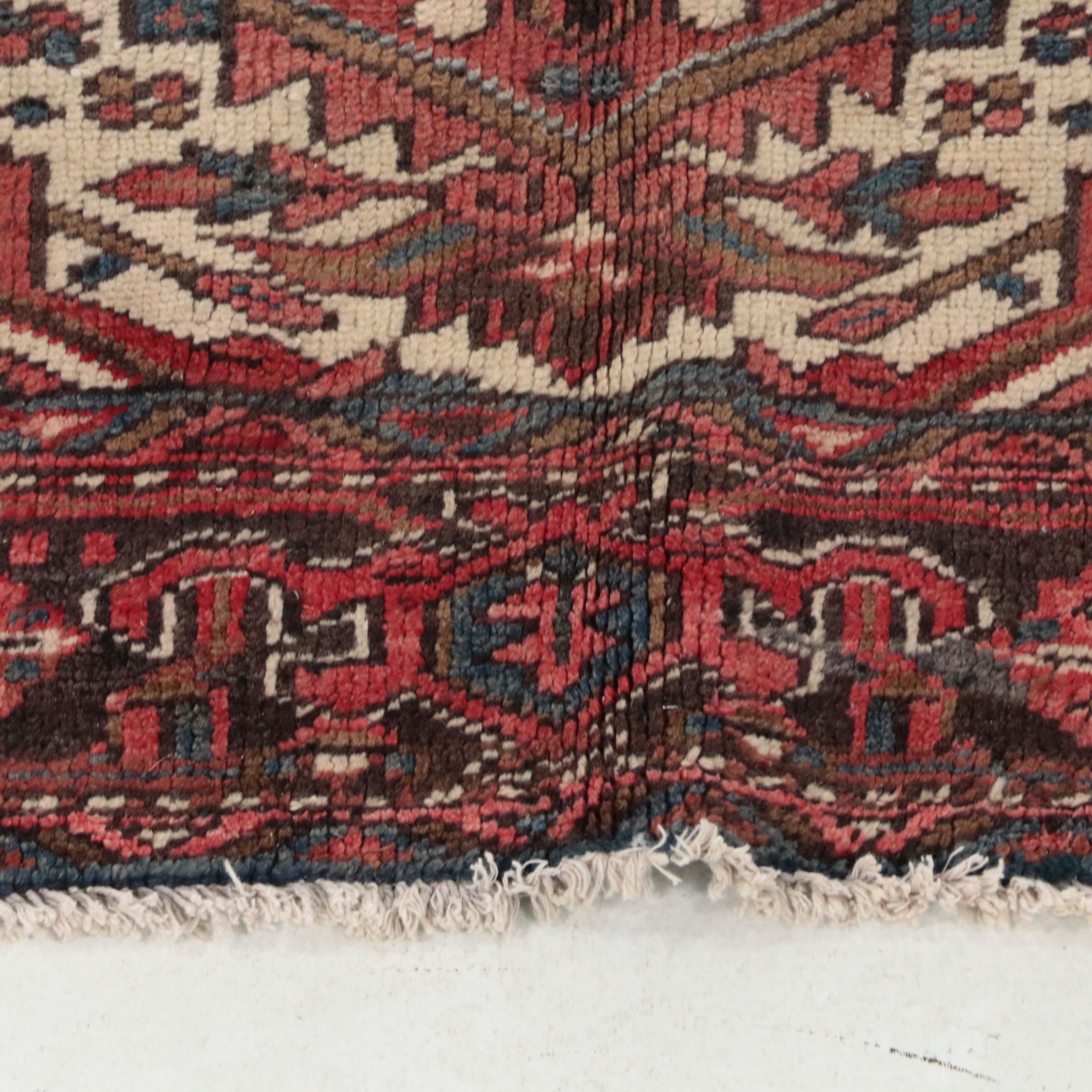 7'6 x 9' Hand-Knotted Persian Ahar Area Rug