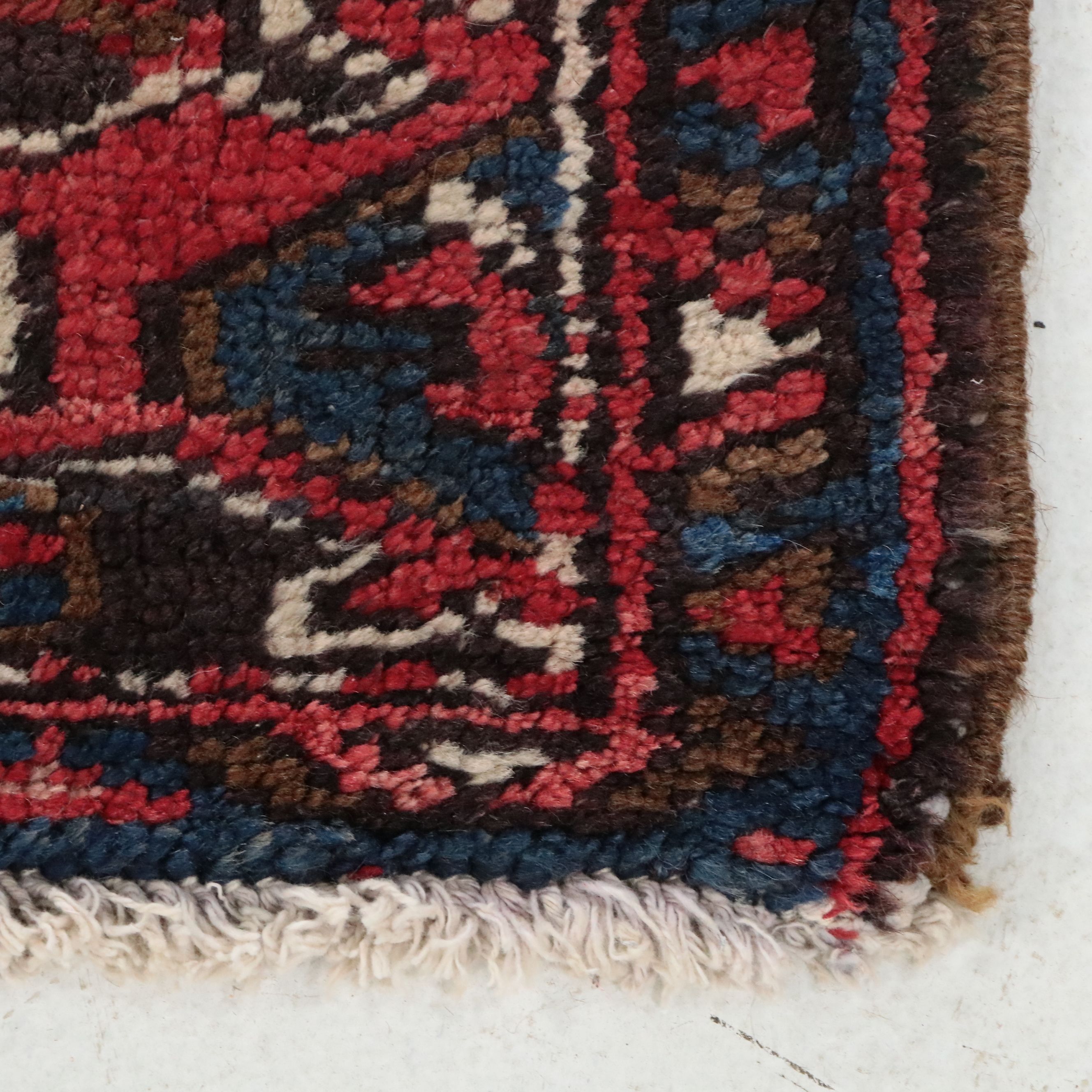 7'6 x 9' Hand-Knotted Persian Ahar Area Rug