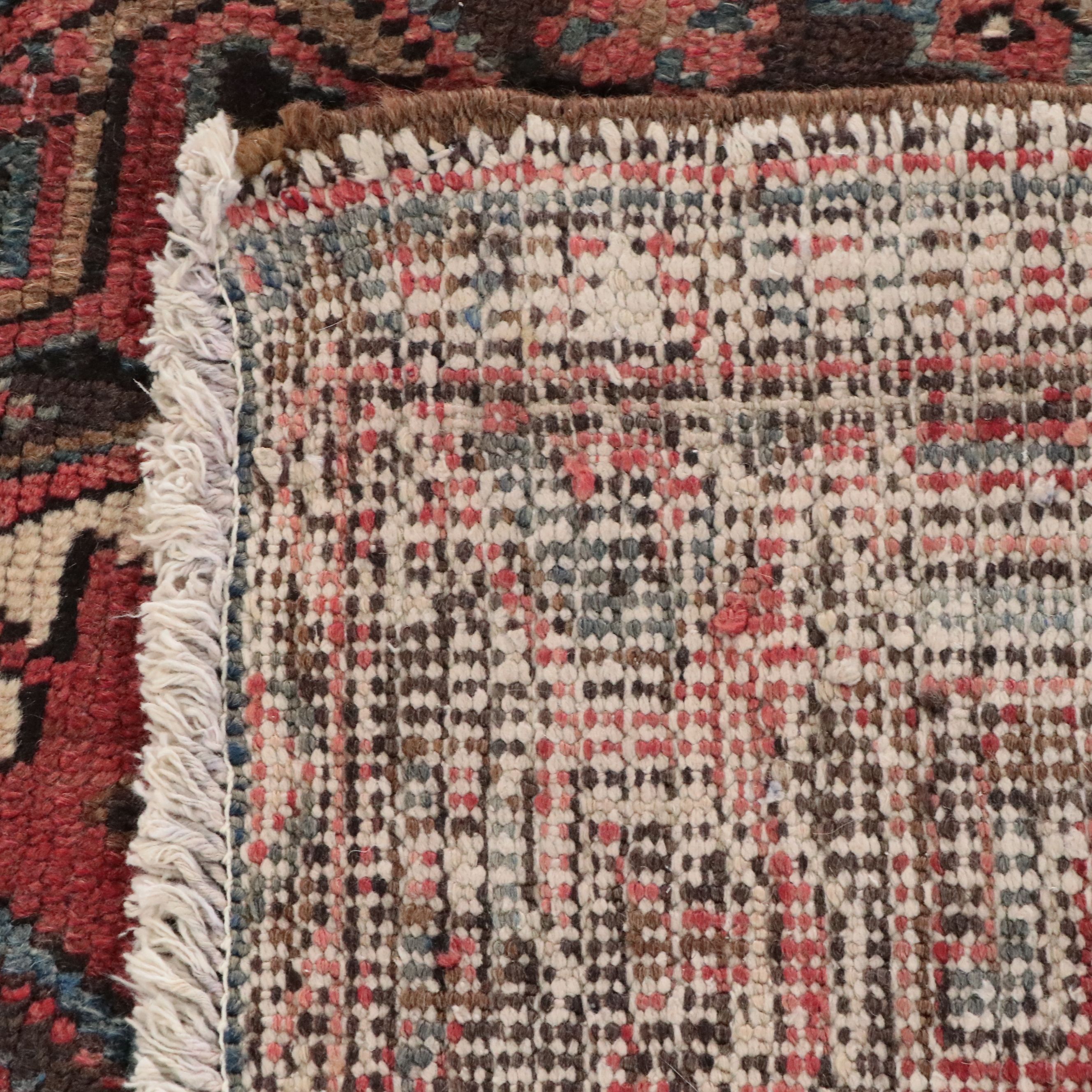 7'6 x 9' Hand-Knotted Persian Ahar Area Rug