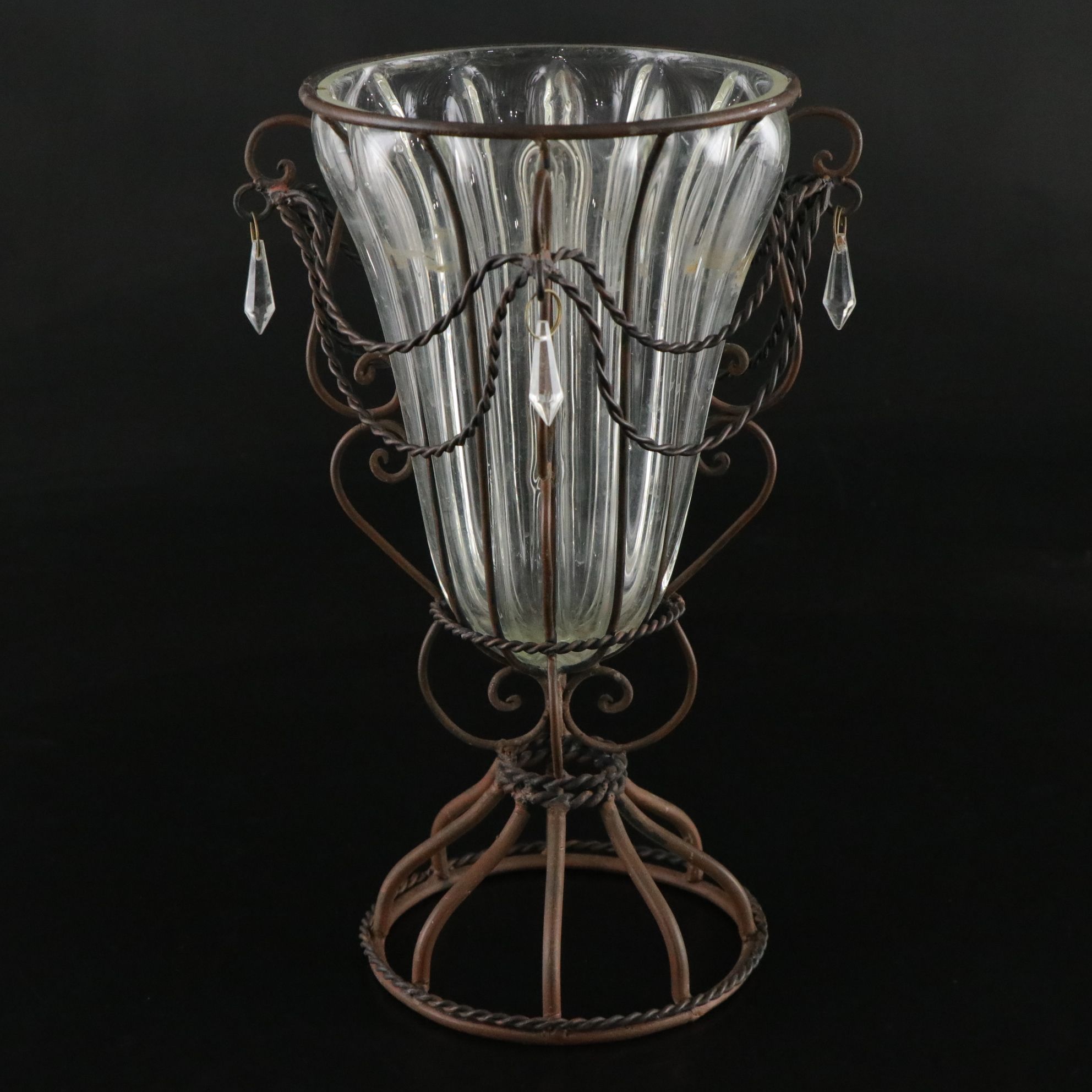 Tiffany & Co. Rock Cut Crystal Plate, Mikasa "Hampshire" Relish Dish & More