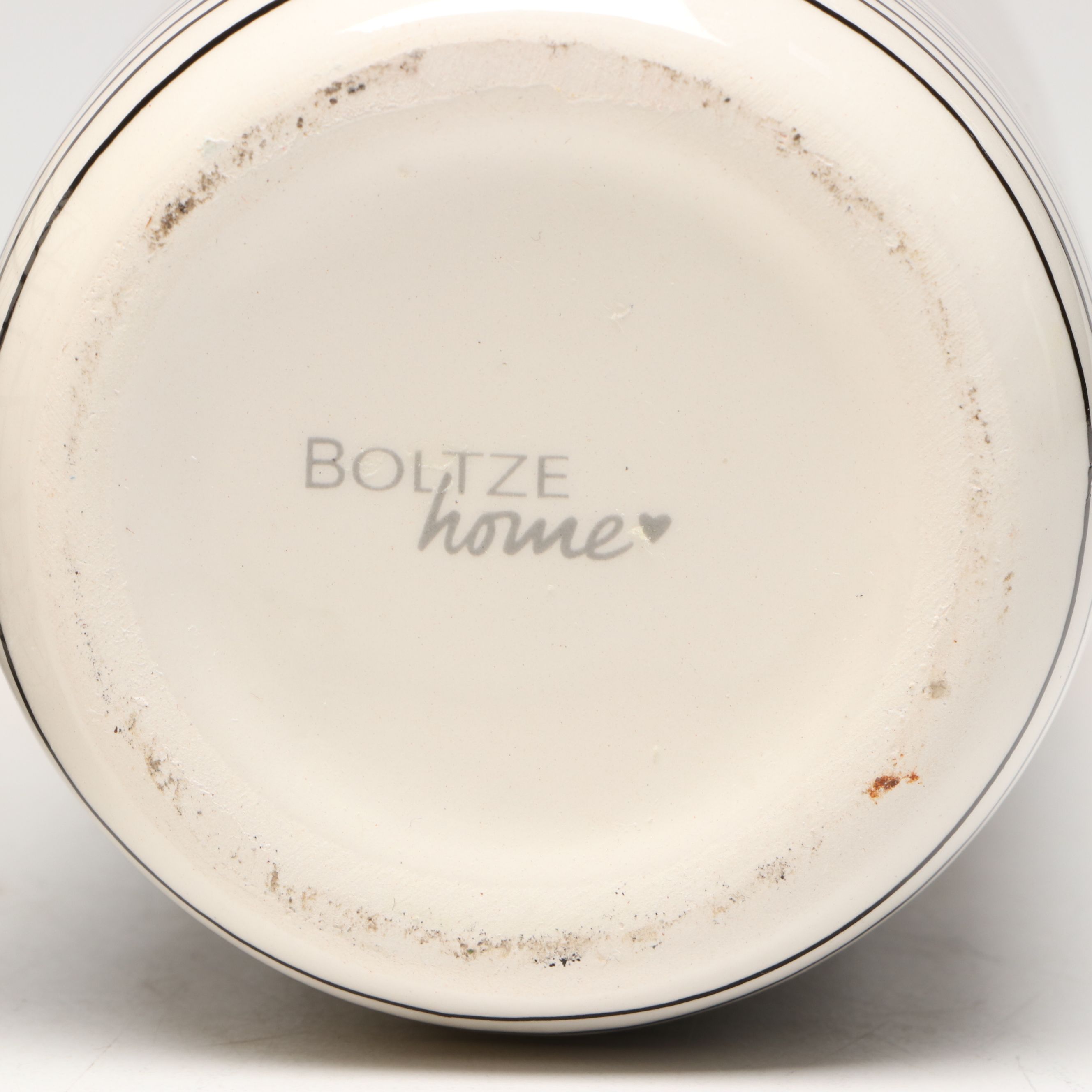 Geometric Yellow Ceramic Vases with Bottles and Tray