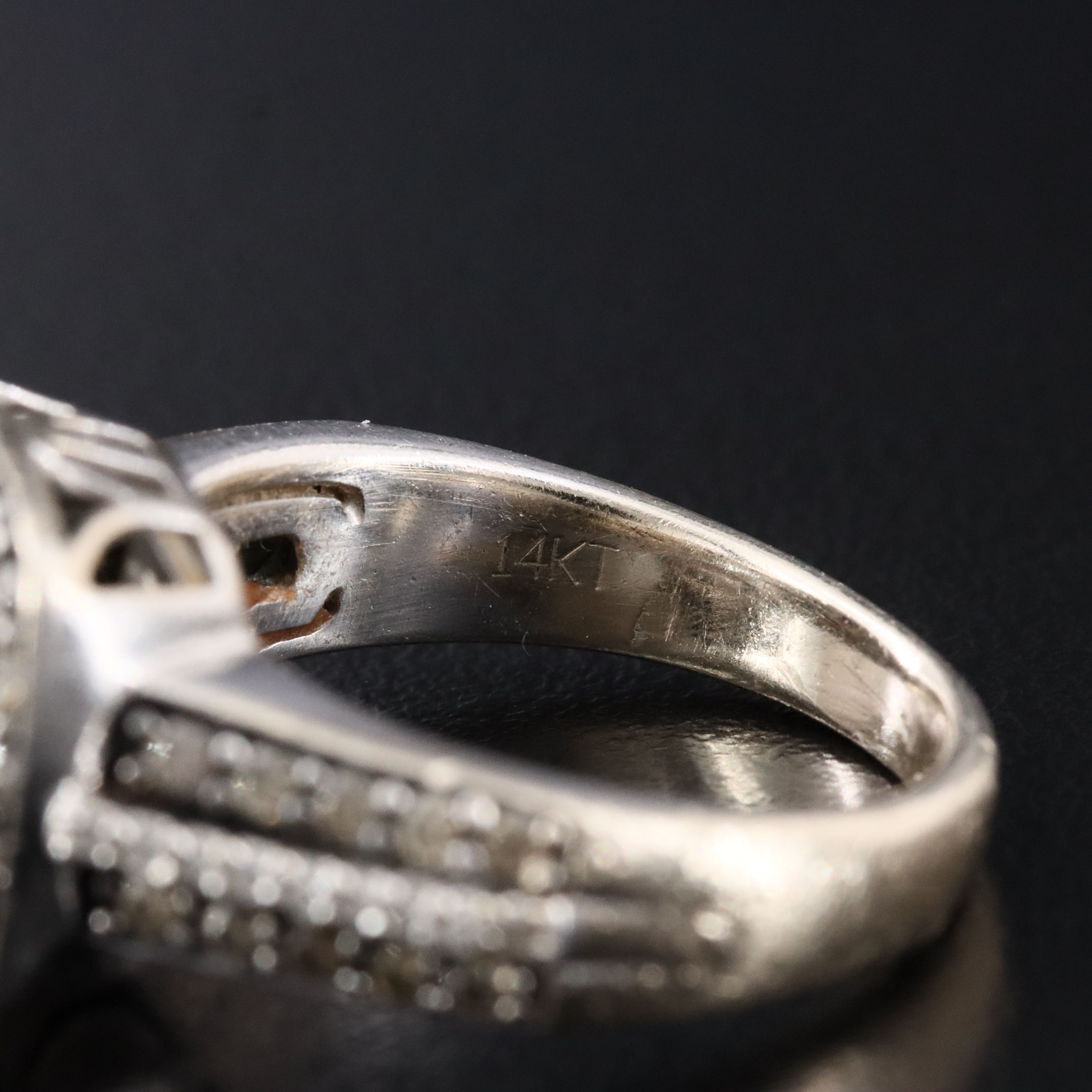 Le Vian 14K Aquamarine and Diamond Ring Featuring Fancy Brown