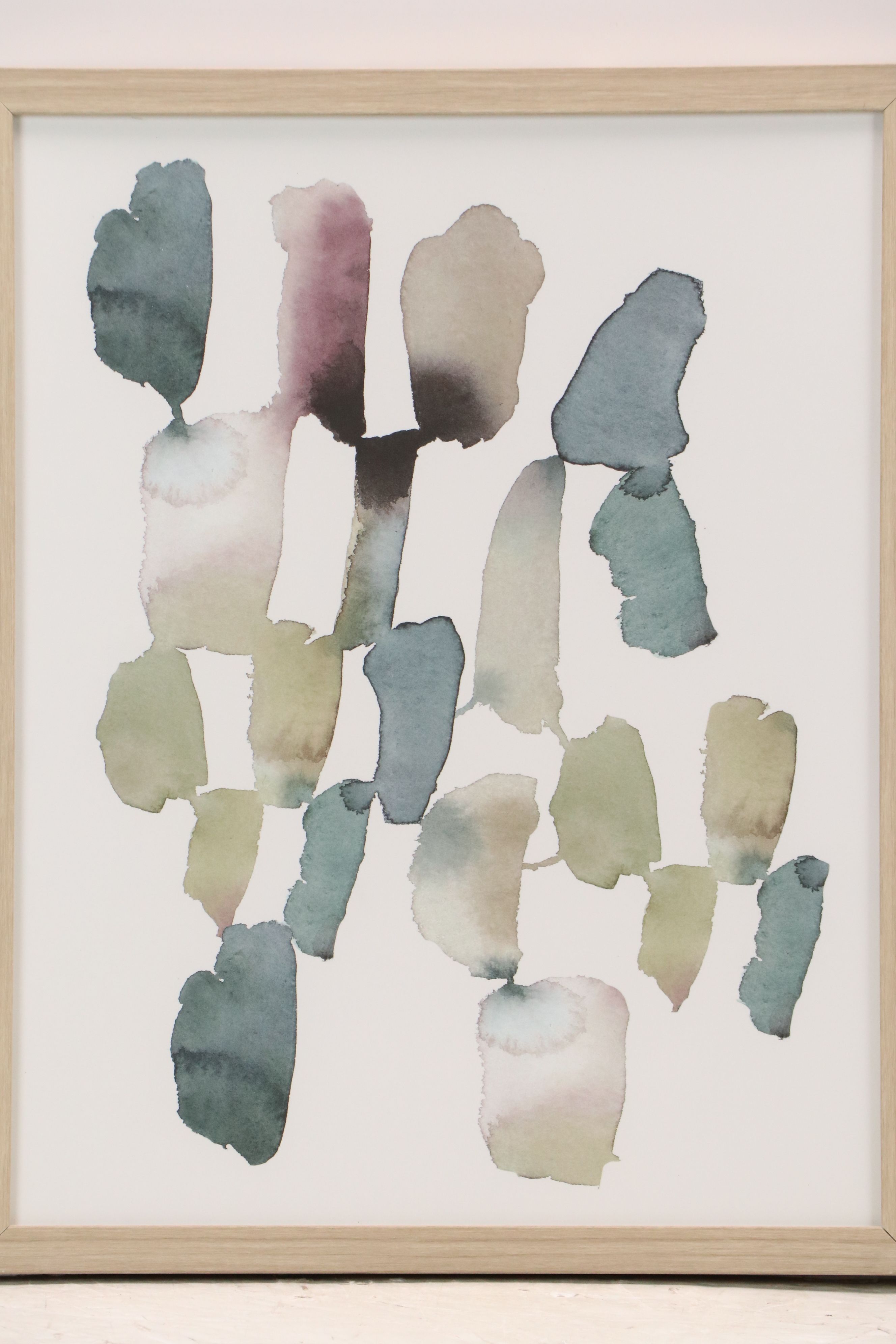 Set of Abstract Minimalist Offset Lithographs, 21st Century