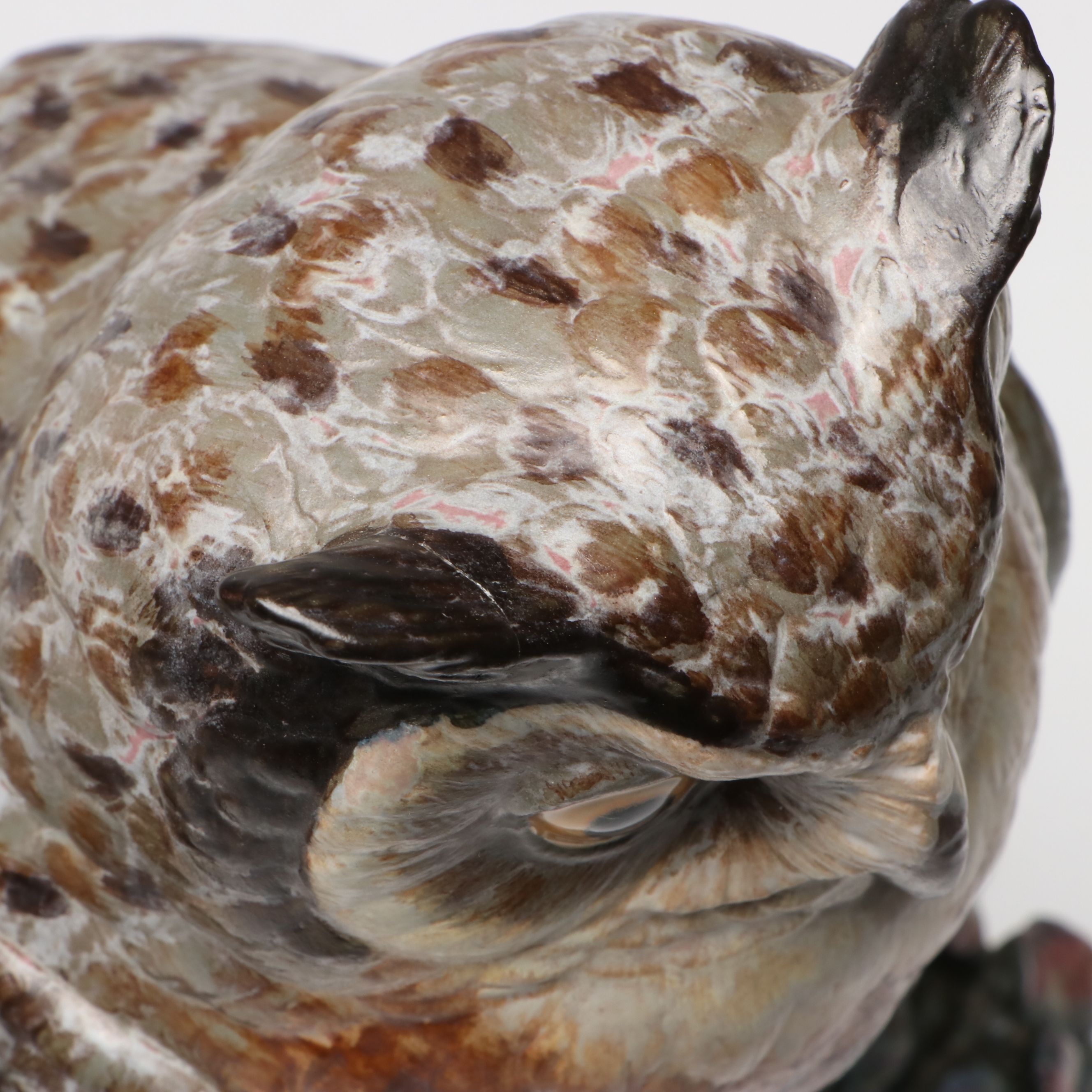 Lladró Limited Edition "Eagle Owls" Figurine Designed by Antonio Ballester