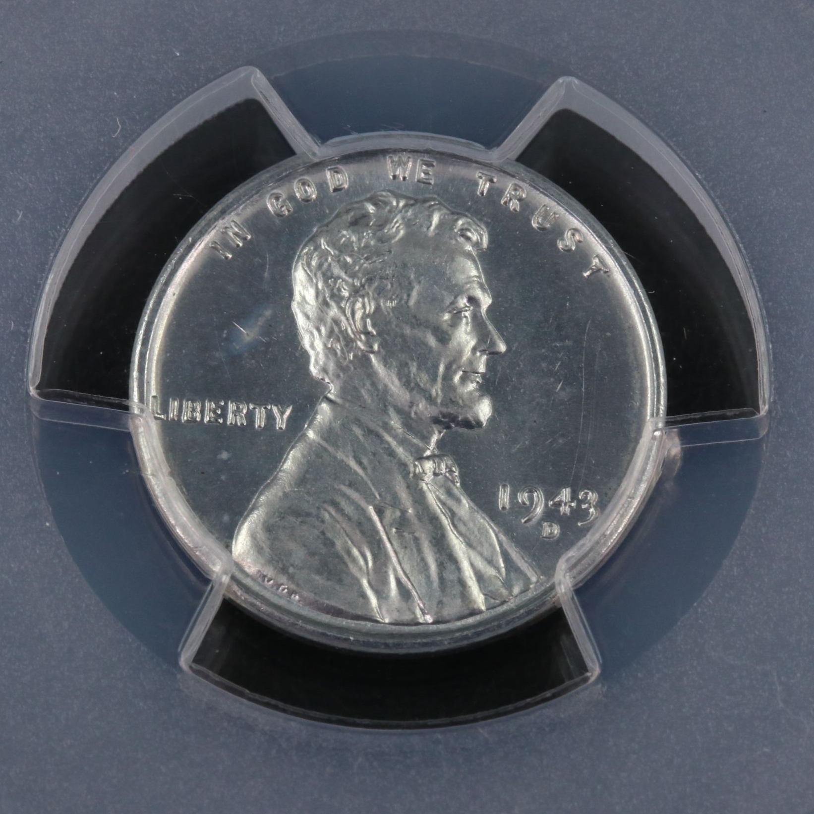 PCGS MS64 1943-D Steel Cent