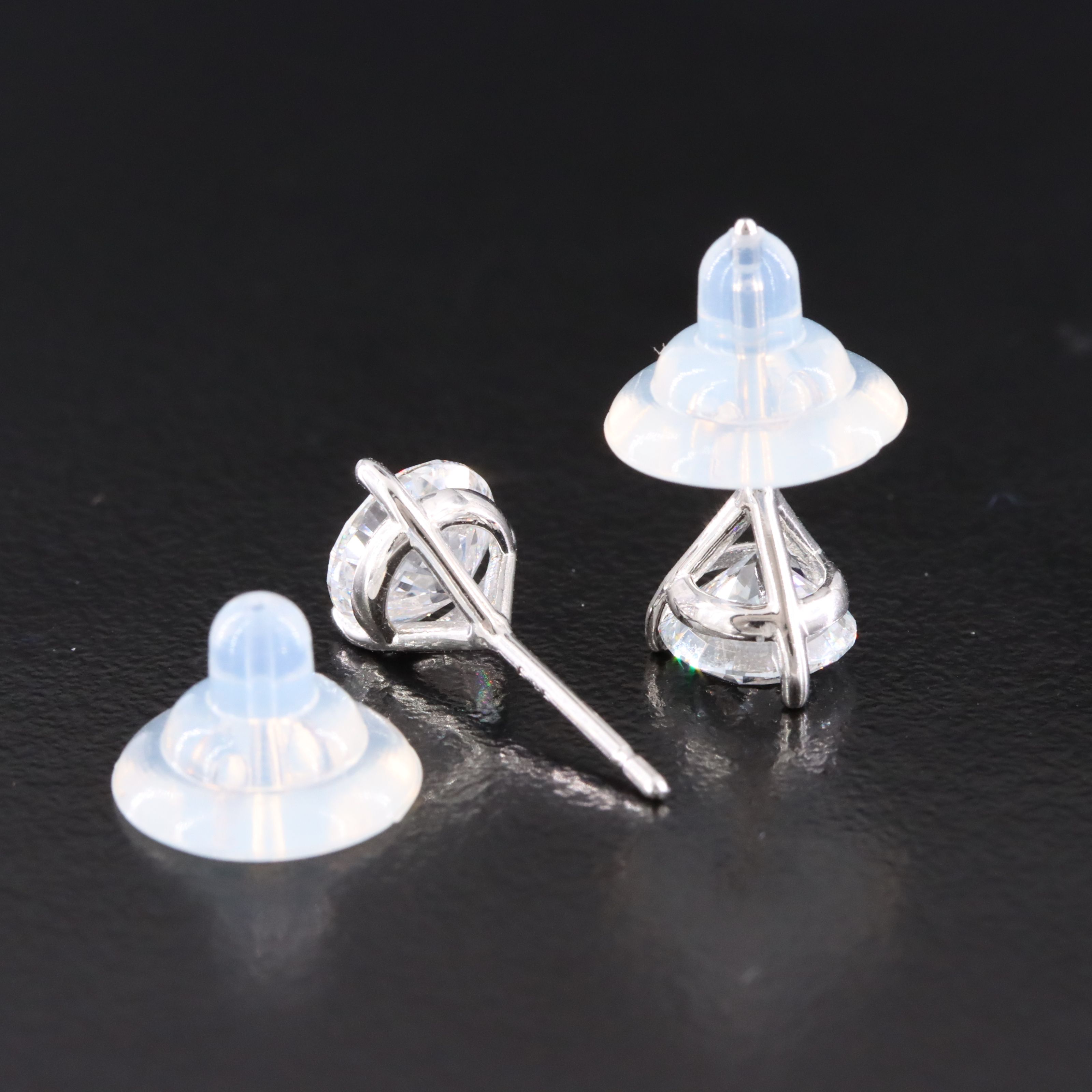 14K 2.00 CTW Lab Grown Diamond Stud Earrings