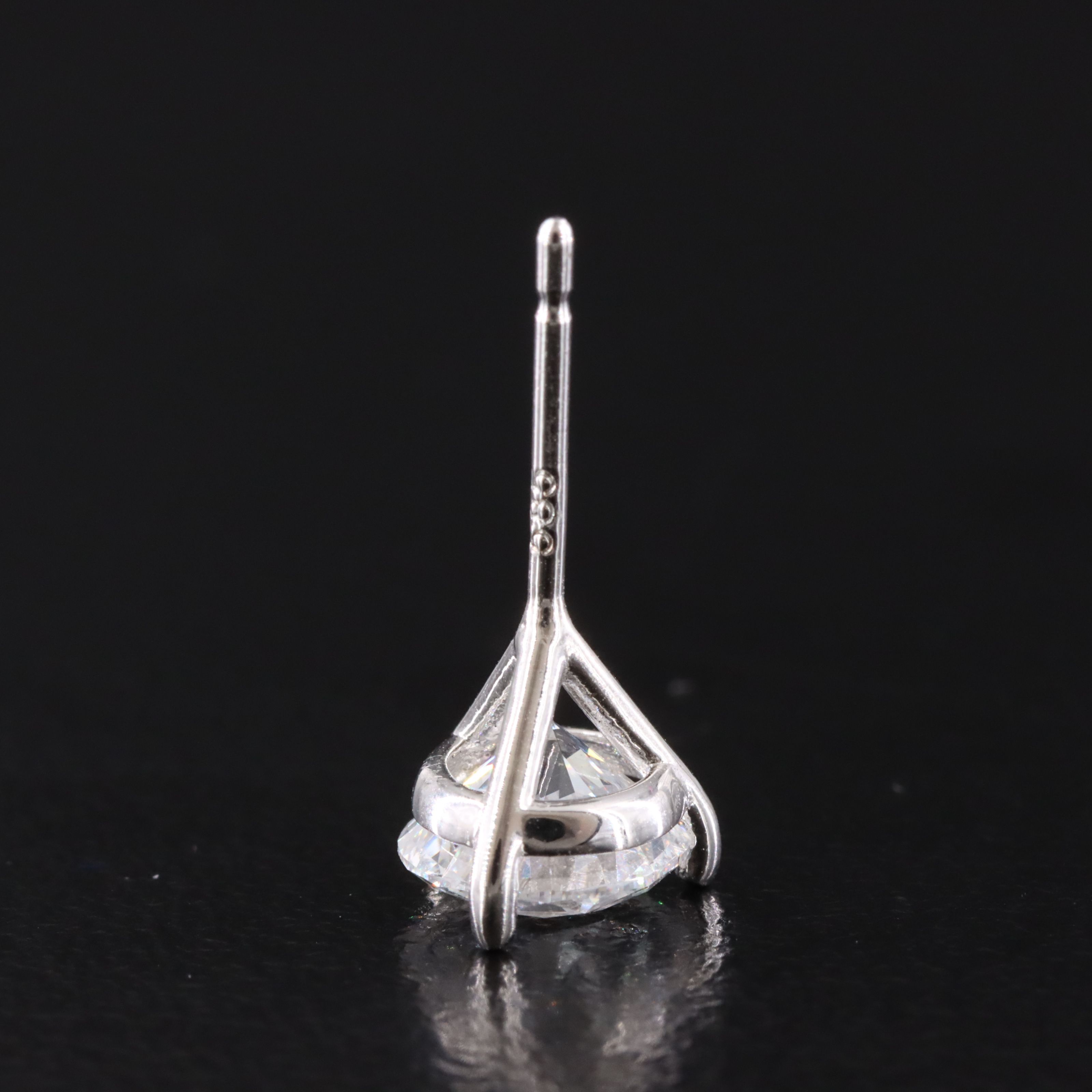 14K 2.00 CTW Lab Grown Diamond Stud Earrings