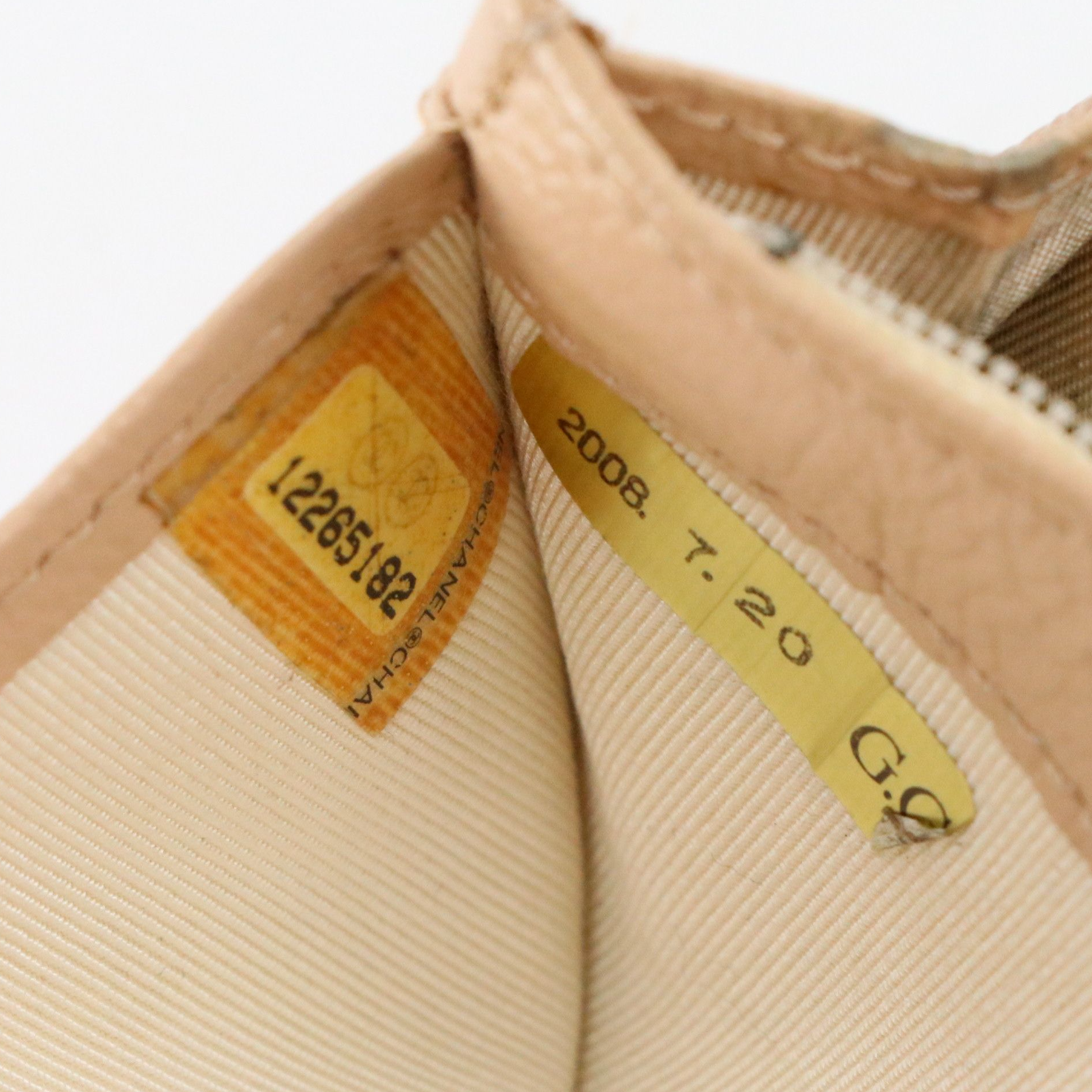 Chanel CC Yen Wallet in Diamond-Stitched Leather