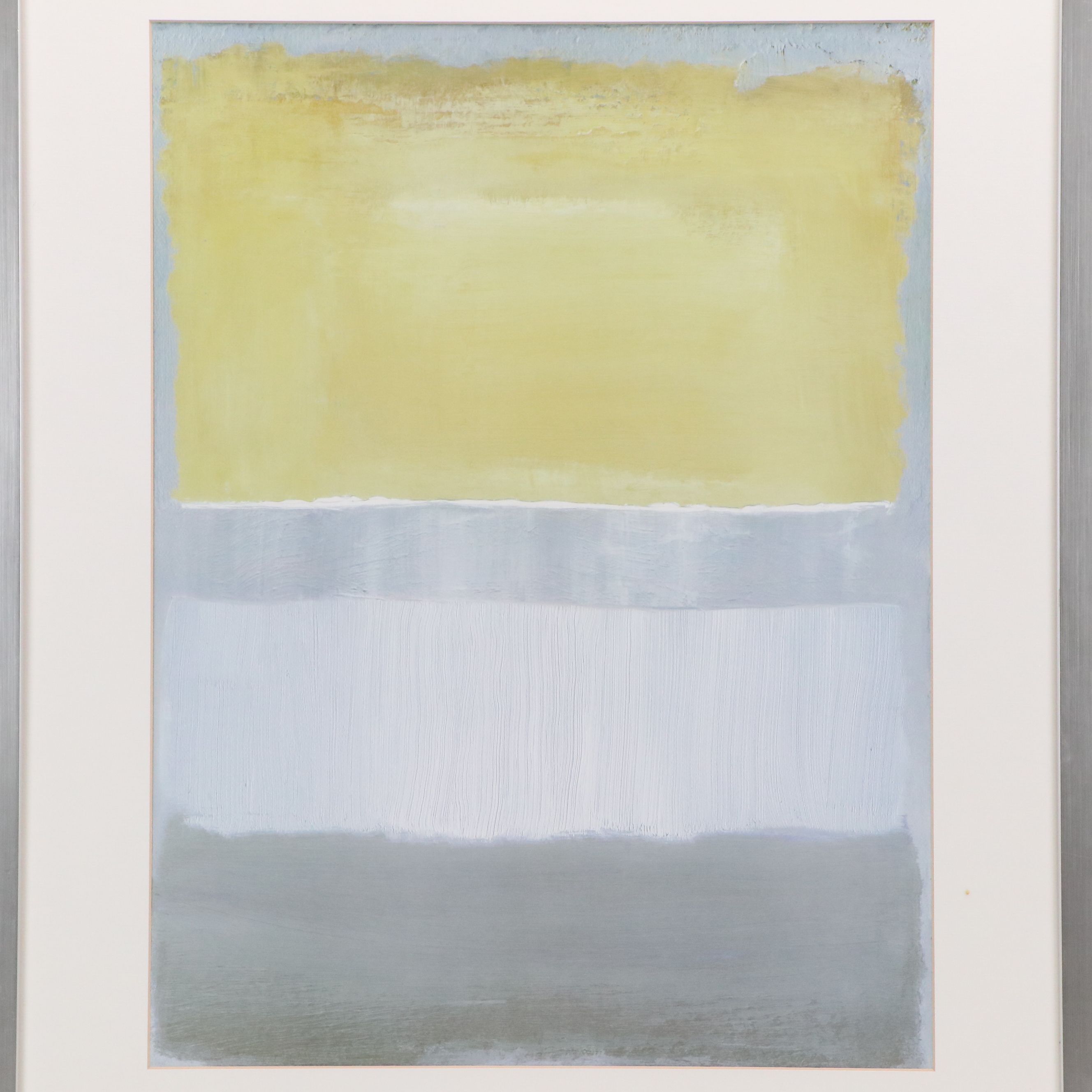 After Carolyn Gold Offset Lithographs "Half Light I and II," 21st Century