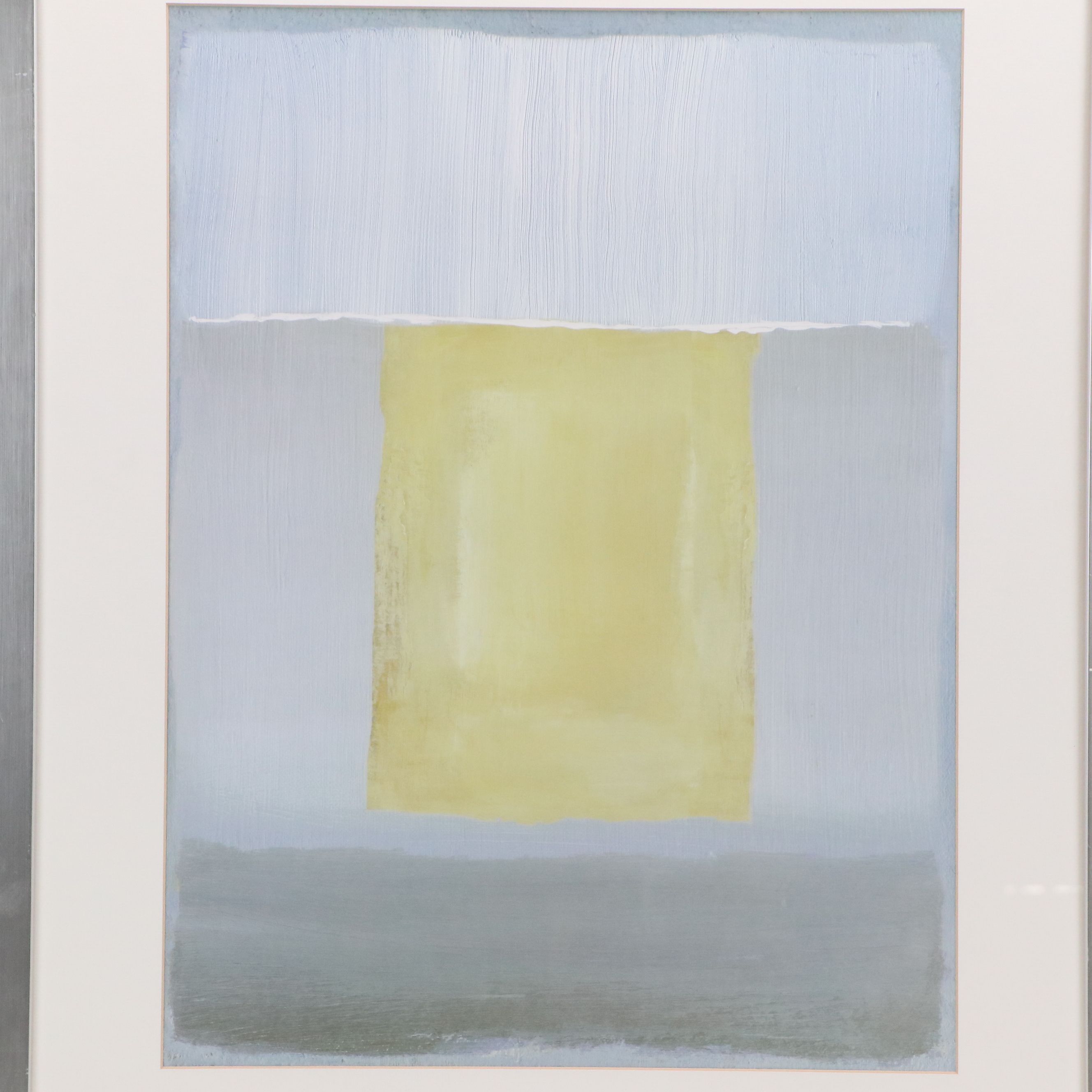 After Carolyn Gold Offset Lithographs "Half Light I and II," 21st Century