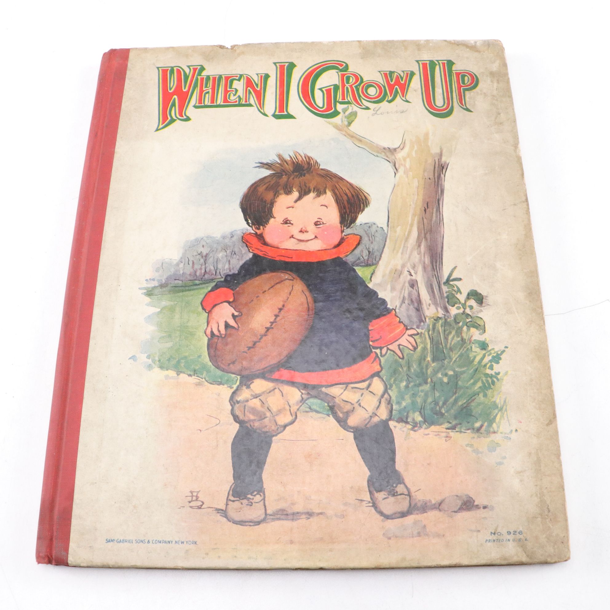 1939 Edition "Walt Disney's Version of Pinocchio" & other Children's Toys