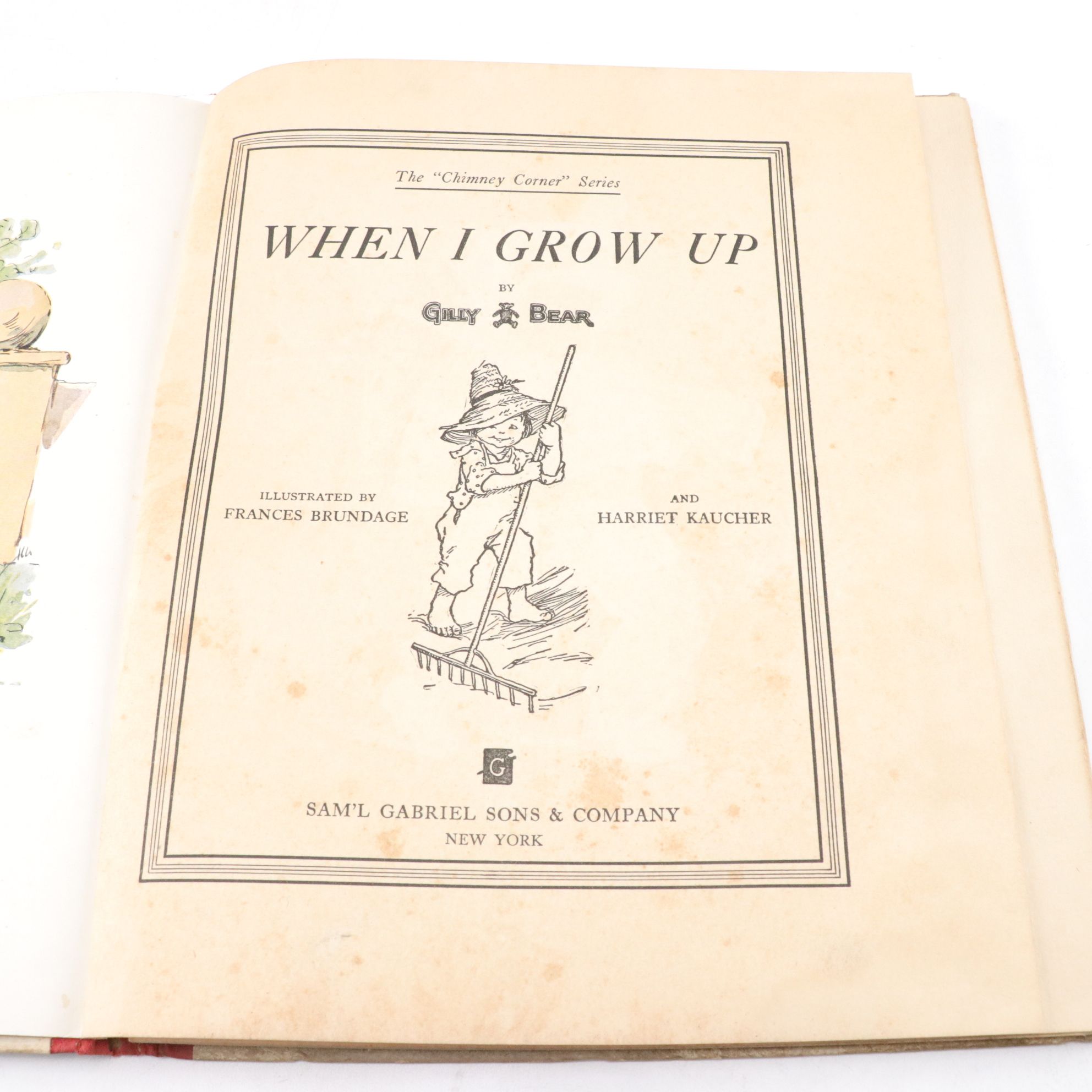 1939 Edition "Walt Disney's Version of Pinocchio" & other Children's Toys