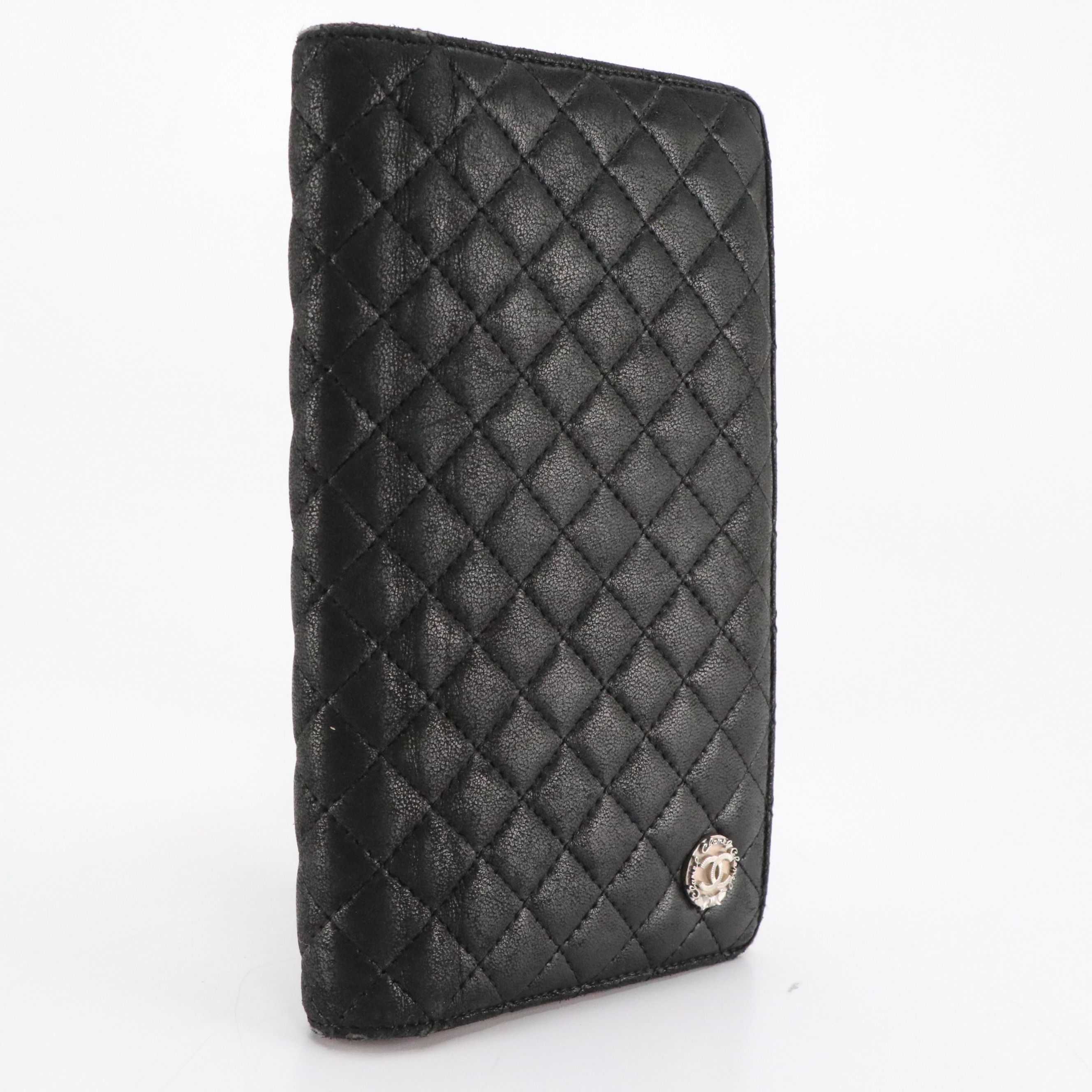 Chanel CC Yen Wallet in Quilted Leather