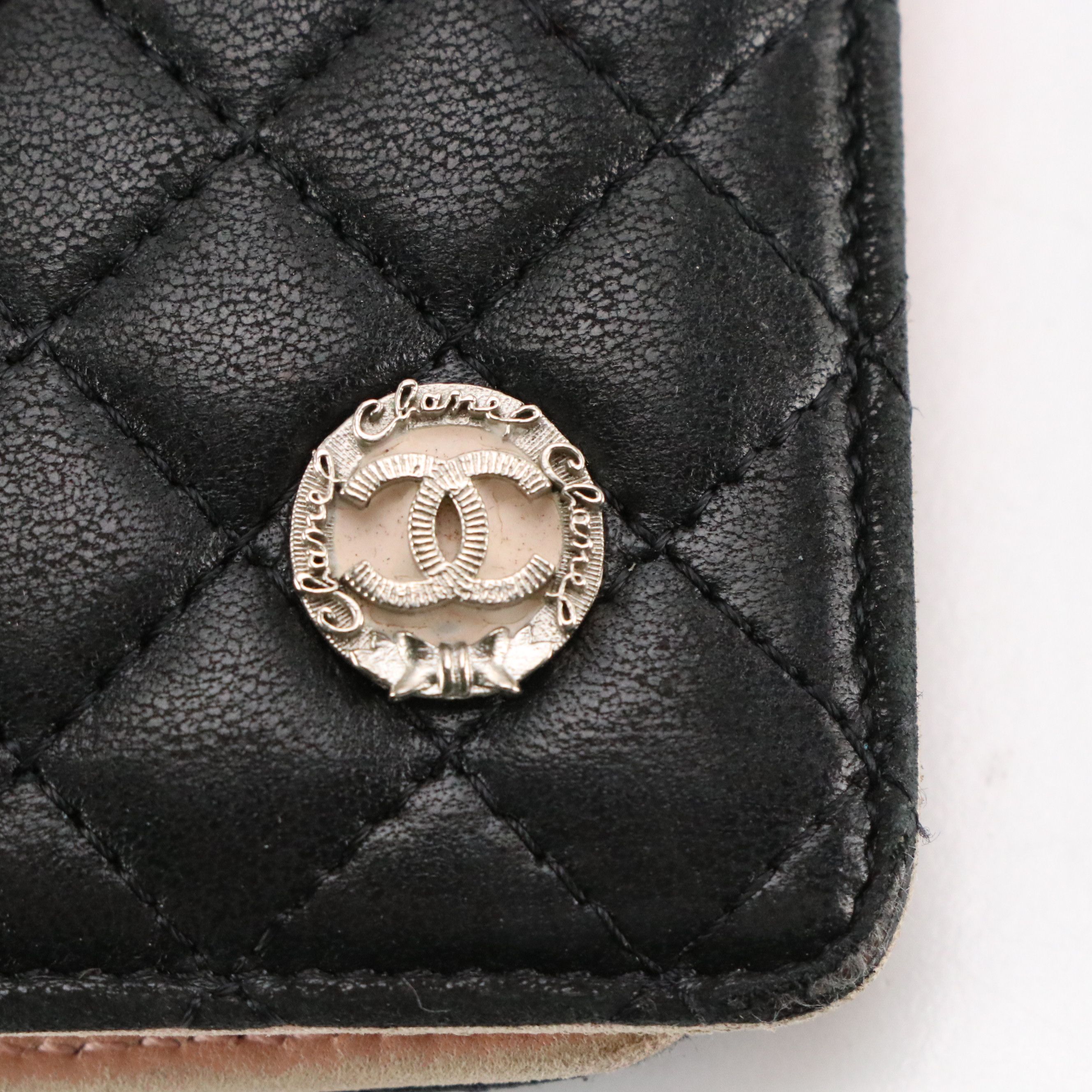 Chanel CC Yen Wallet in Quilted Leather