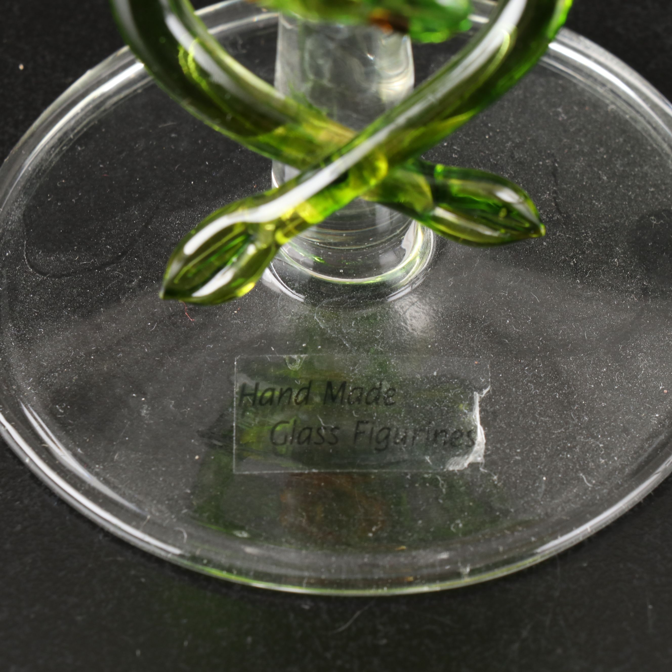 Flamingo, Fish and Other Art Glass Accented Stemware