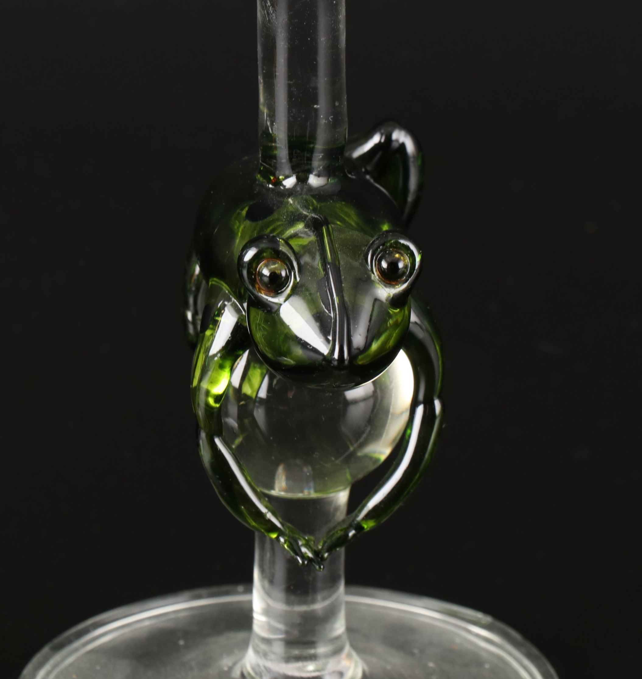 Flamingo, Fish and Other Art Glass Accented Stemware