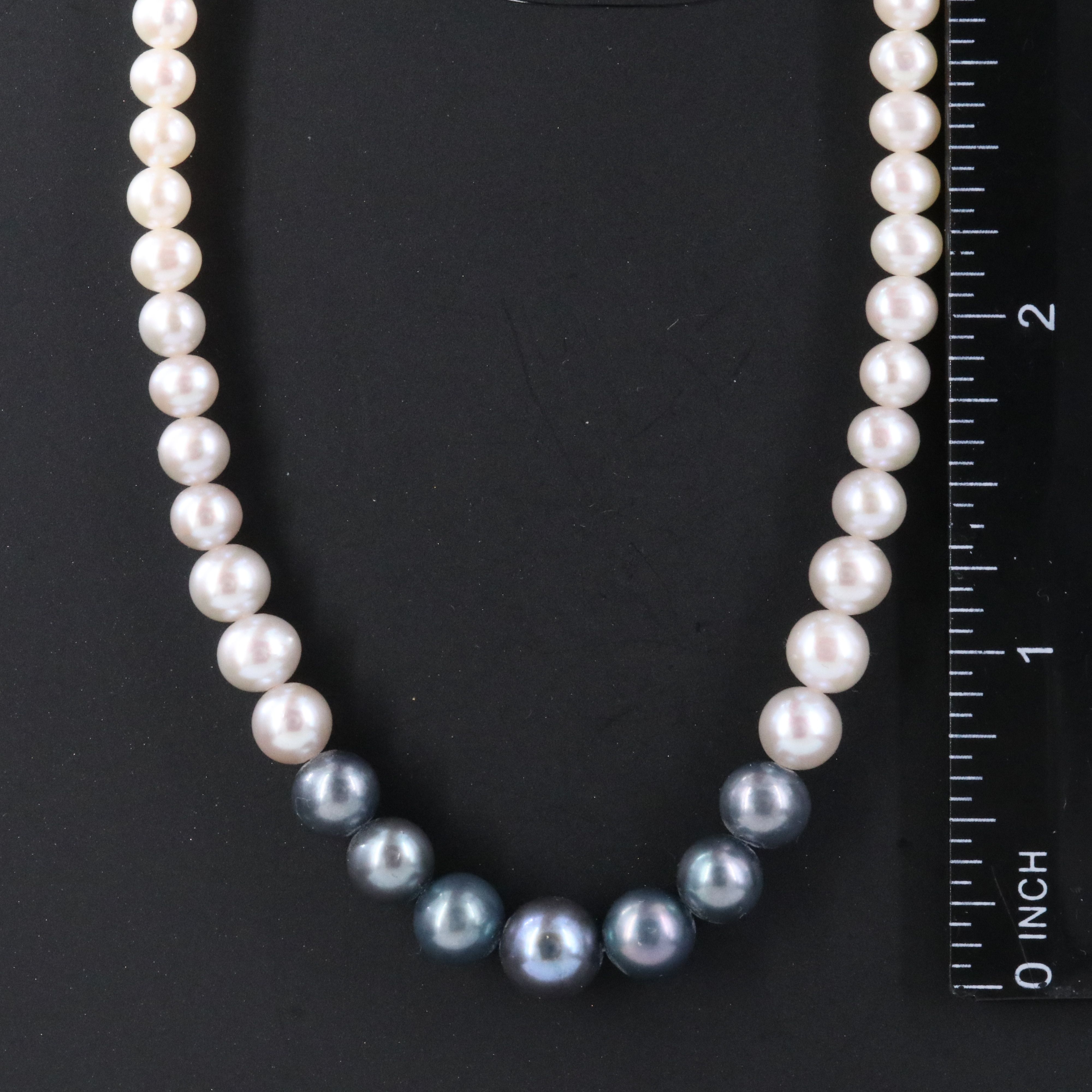 14K Graduated Pearl Necklace