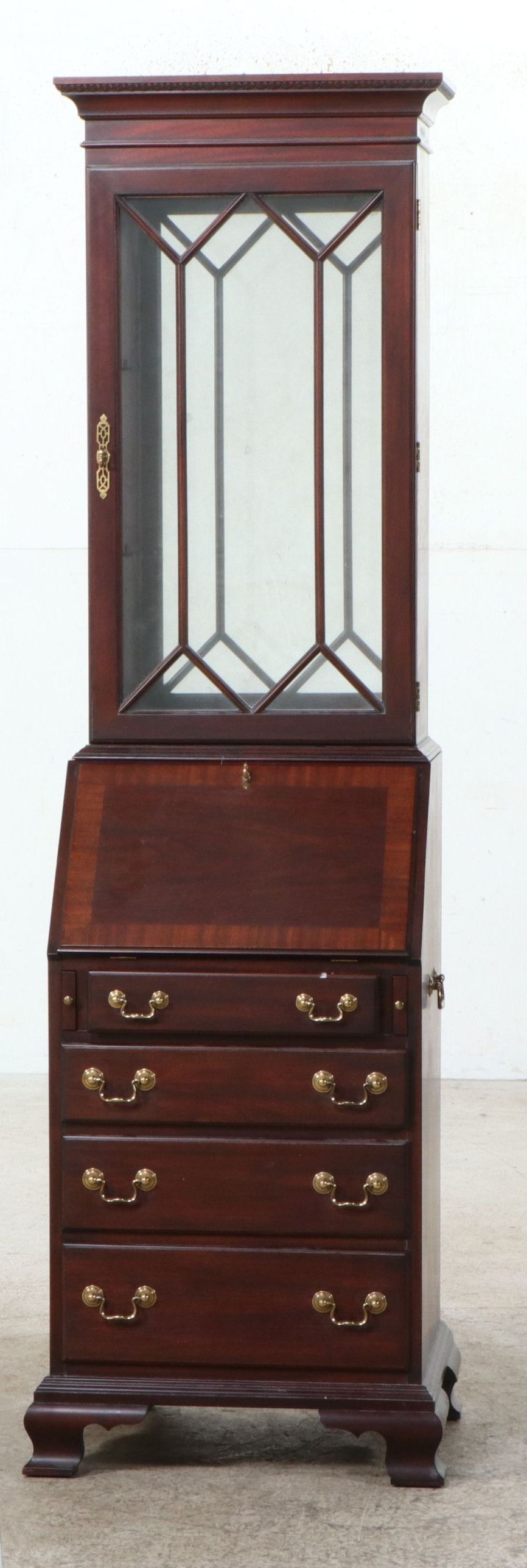 Henkle-Harris Mahogany Secretary Desk