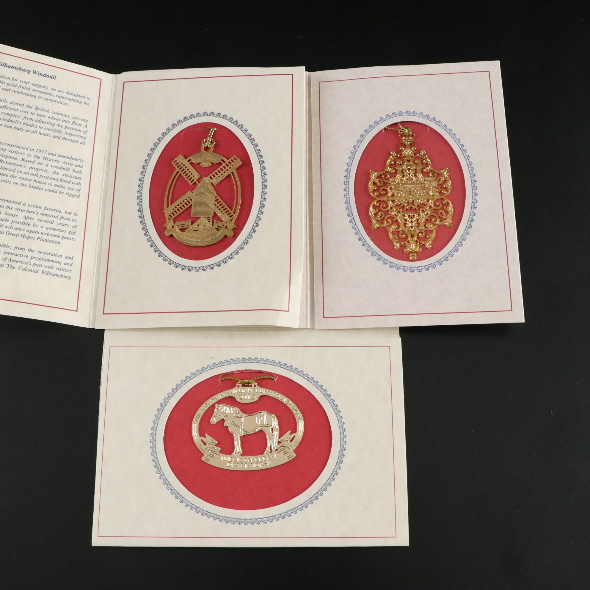 White House Historical Association Christmas Ornaments, 1990-2000s