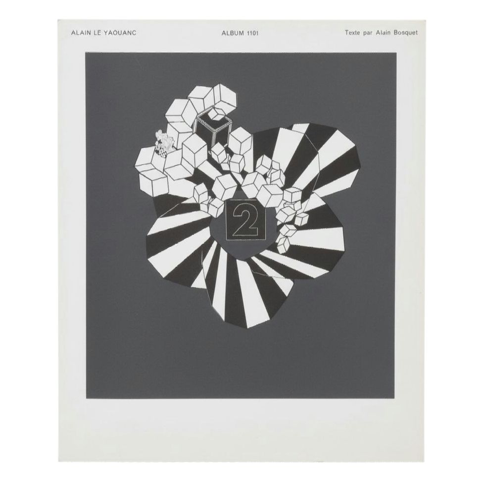 Alain Le Yaouanc Lithograph for "Derriére le Miroir," 1971