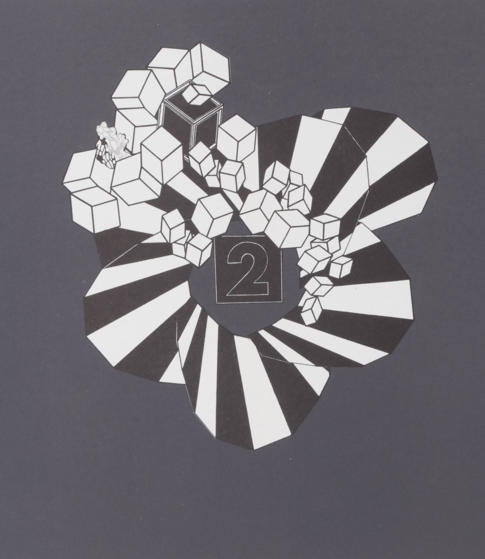 Alain Le Yaouanc Lithograph for "Derriére le Miroir," 1971