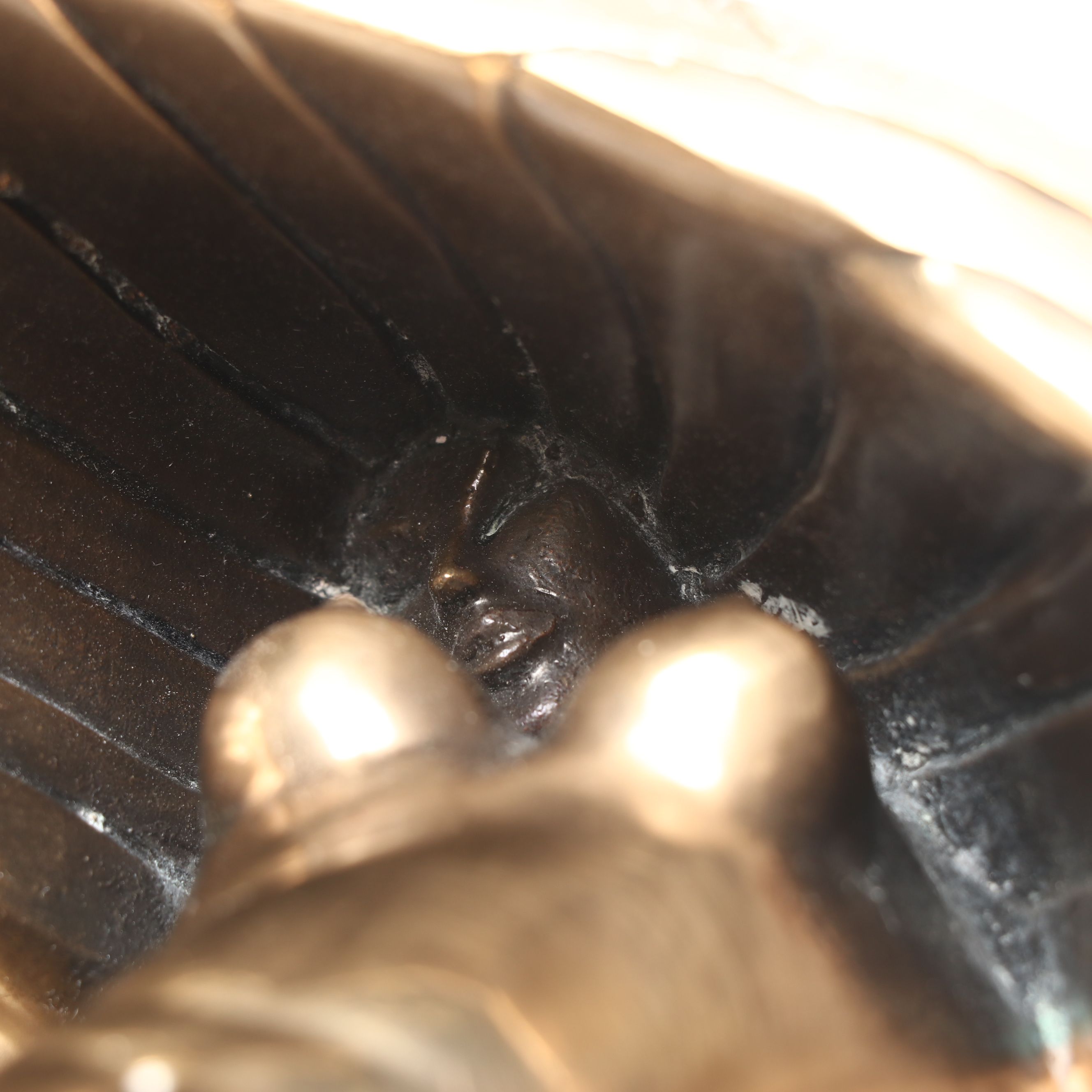 Tom Bennett "Reflections" and "Peaceful" Bronze Nude Sculptures, c. 1983