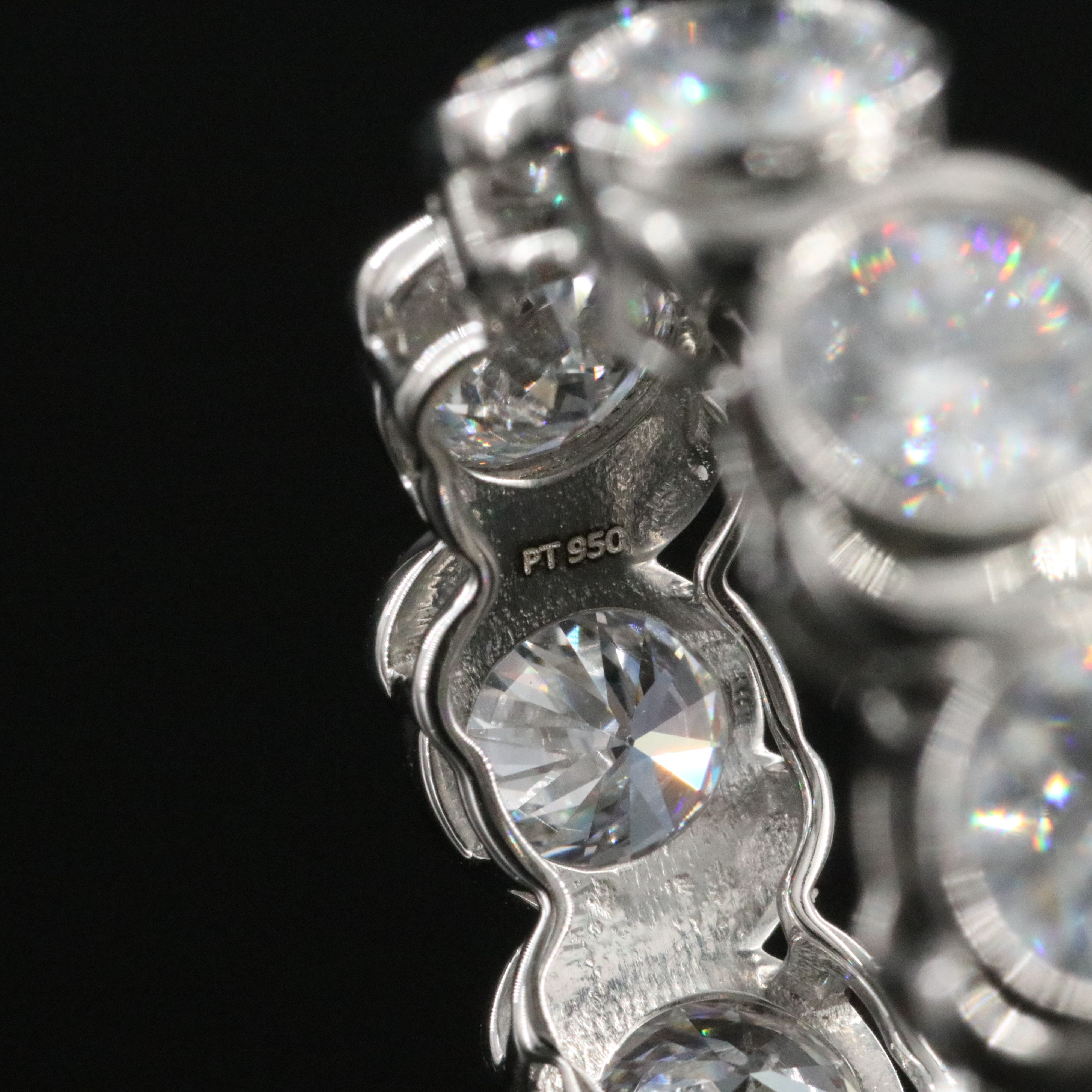 Platinum 5.56 CTW Lab Grown Diamond Eternity Band