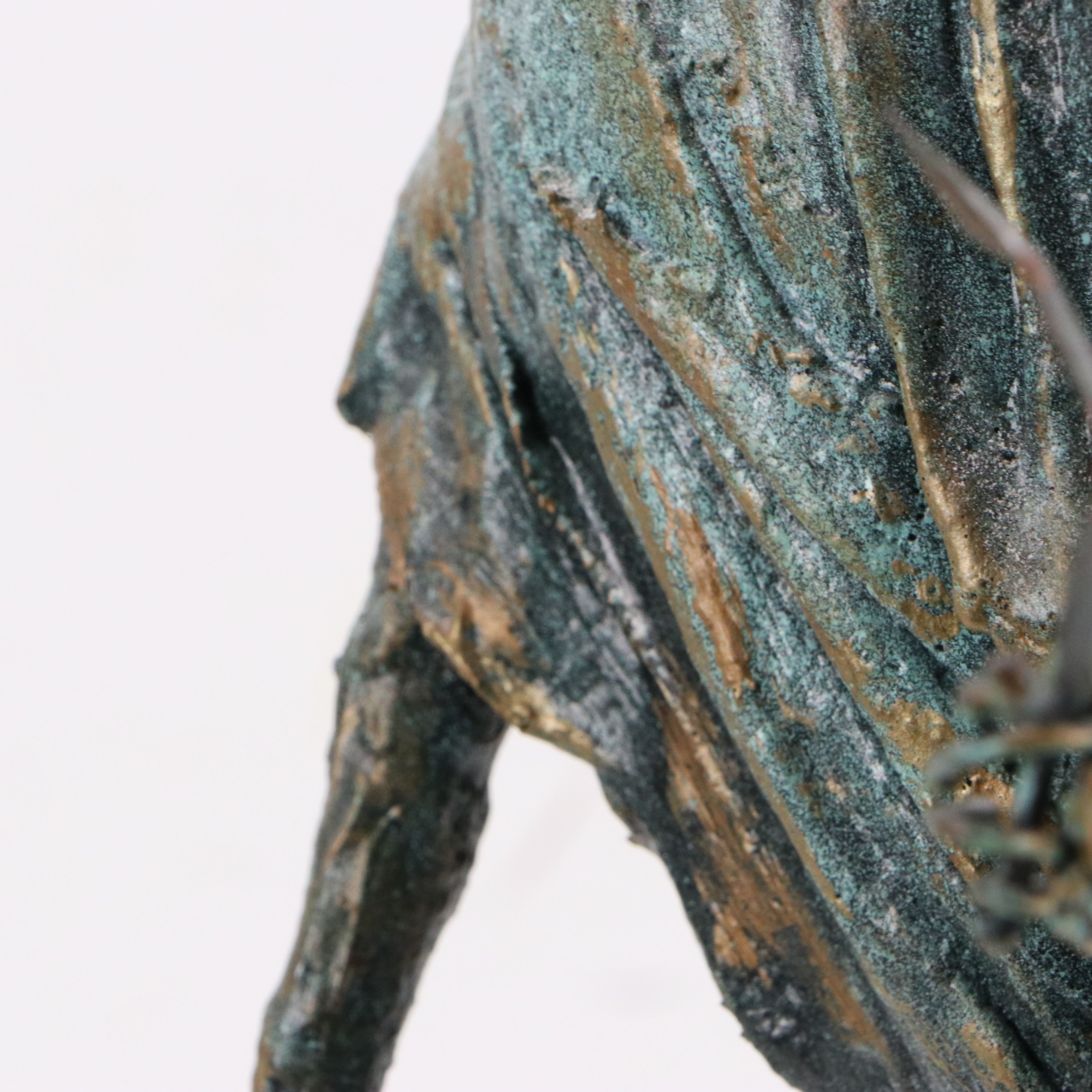 Surrealist Style Fiberglass Sculpture in the Style of Giacometti