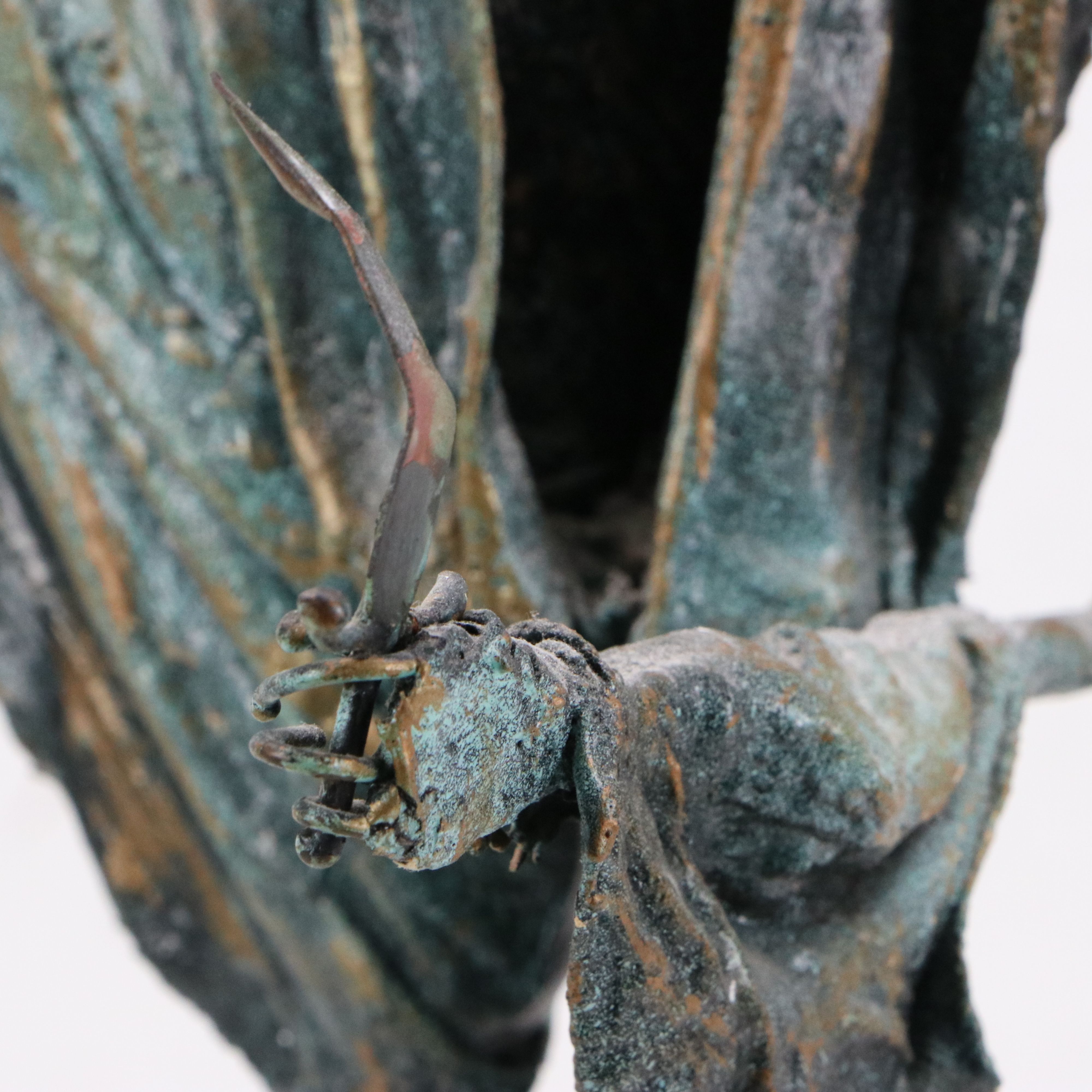 Surrealist Style Fiberglass Sculpture in the Style of Giacometti