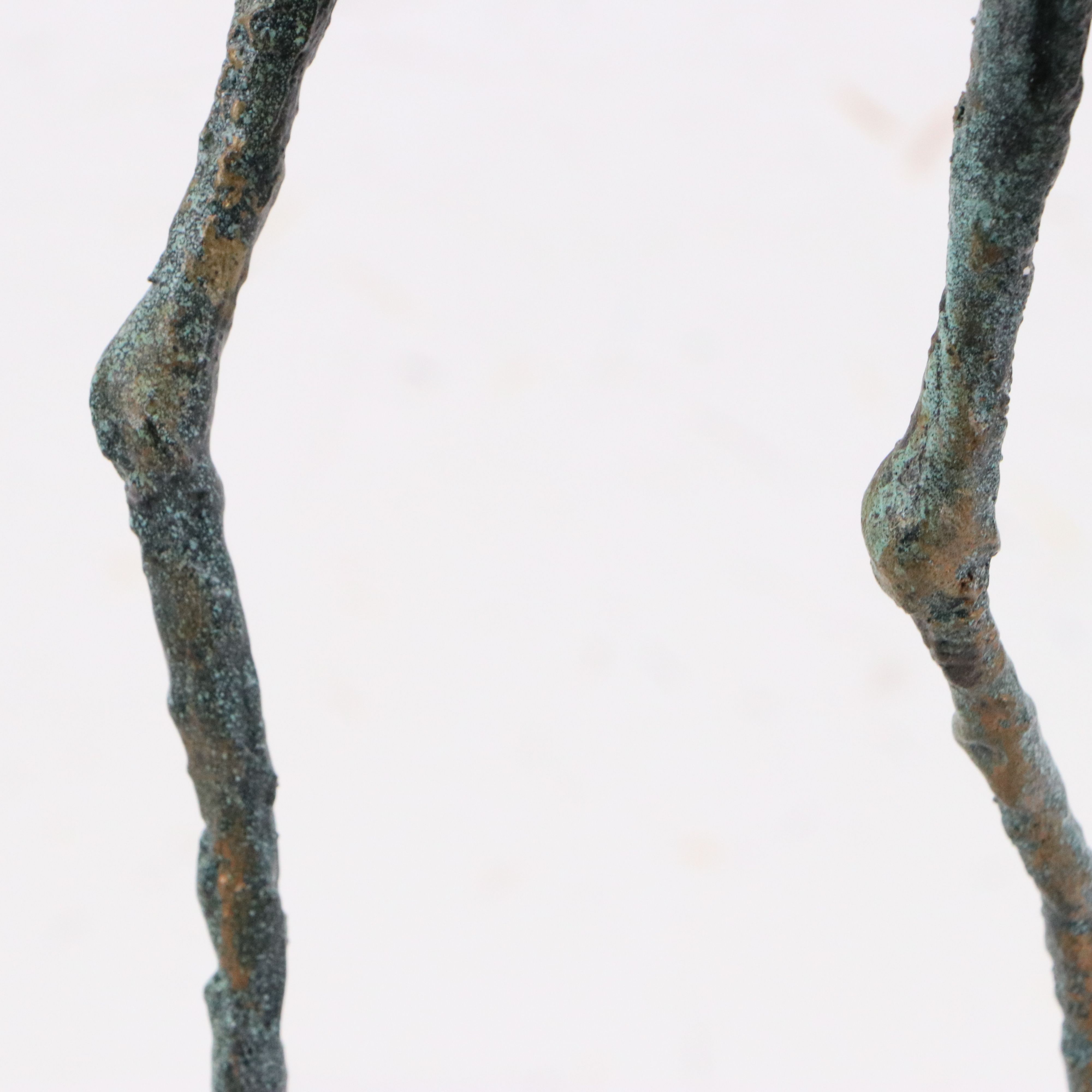 Surrealist Style Fiberglass Sculpture in the Style of Giacometti