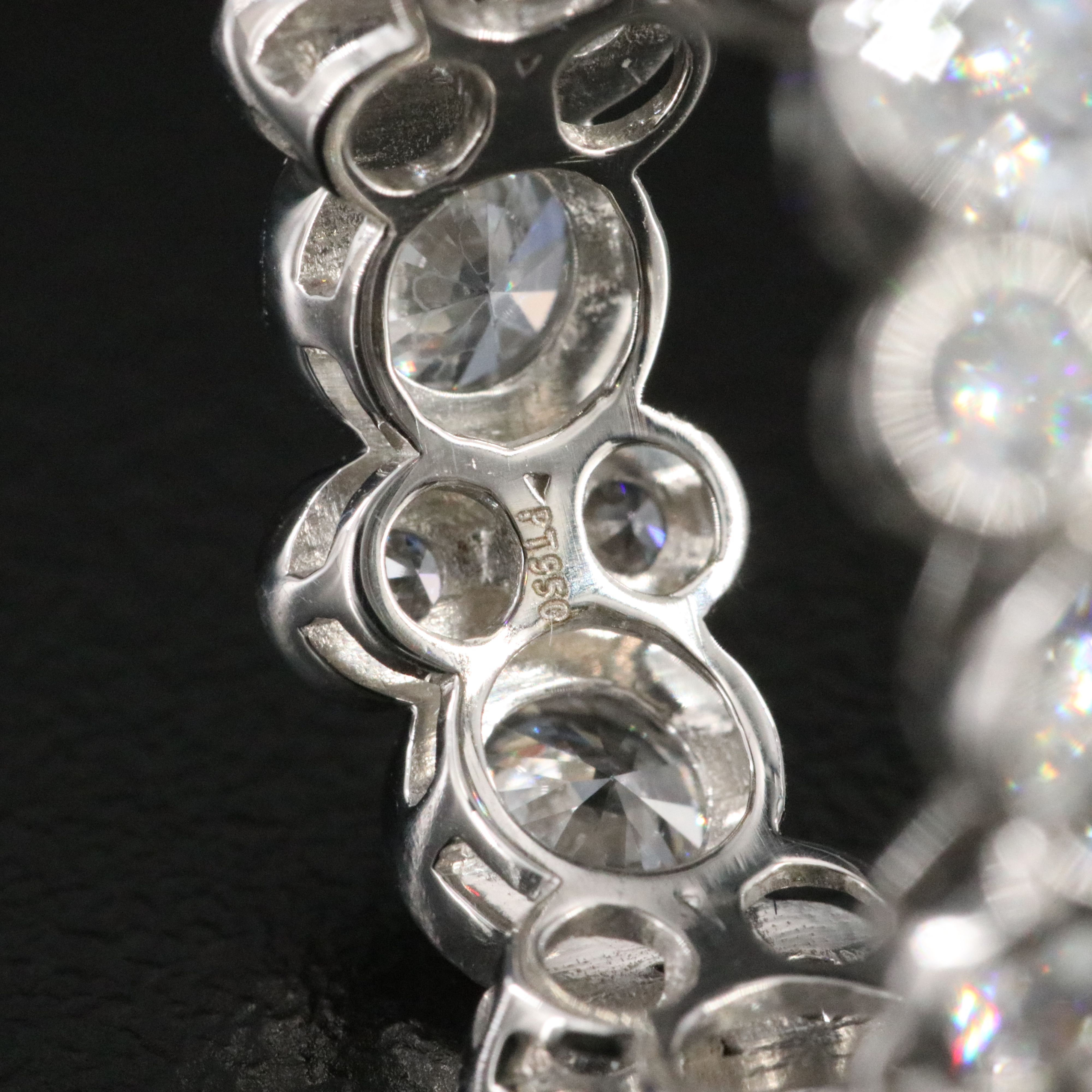 Platinum 5.03 CTW Lab Grown Diamond Eternity Band