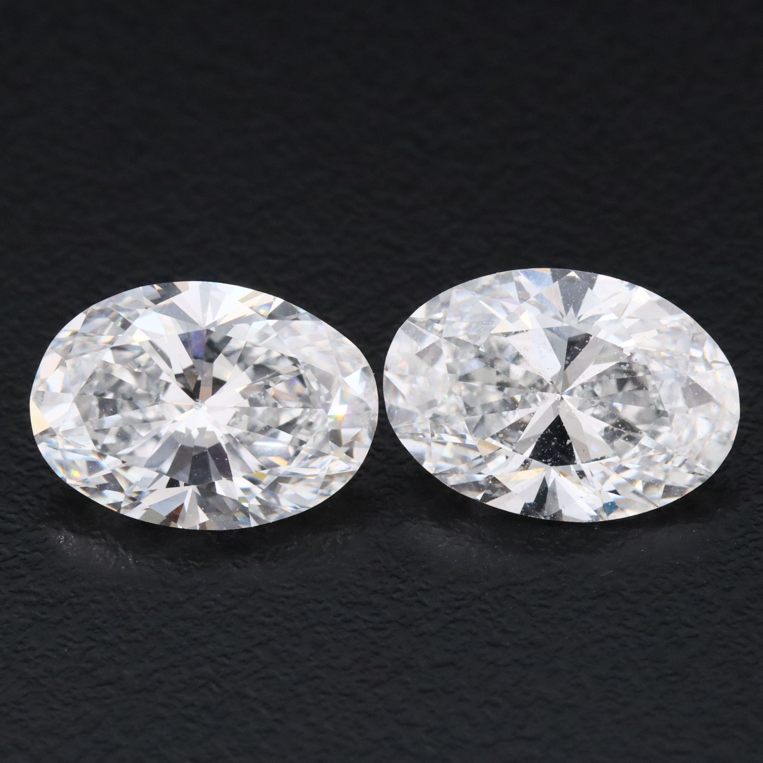 Loose 7.11 CTW Lab Grown Diamond Matched Pair
