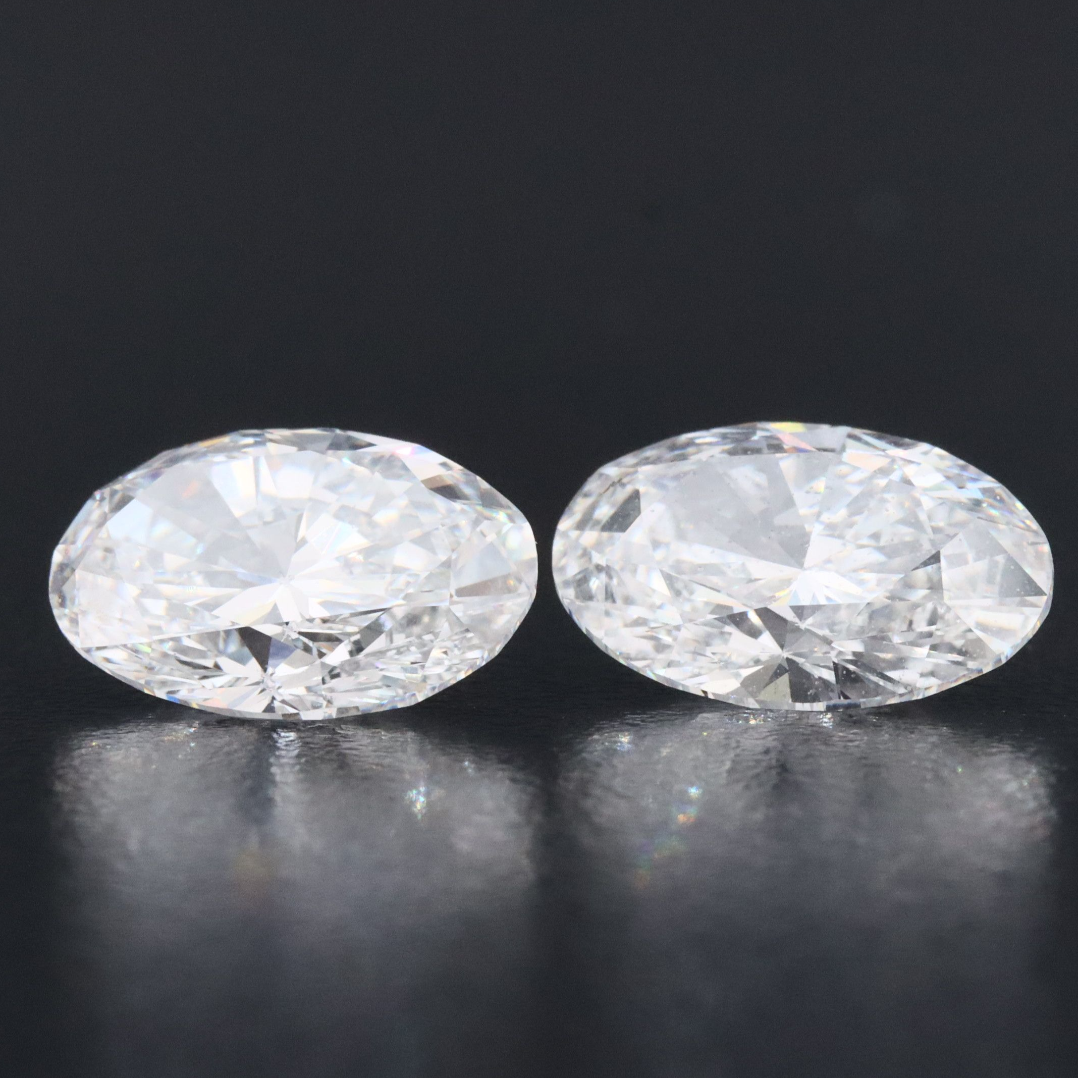 Loose 7.11 CTW Lab Grown Diamond Matched Pair