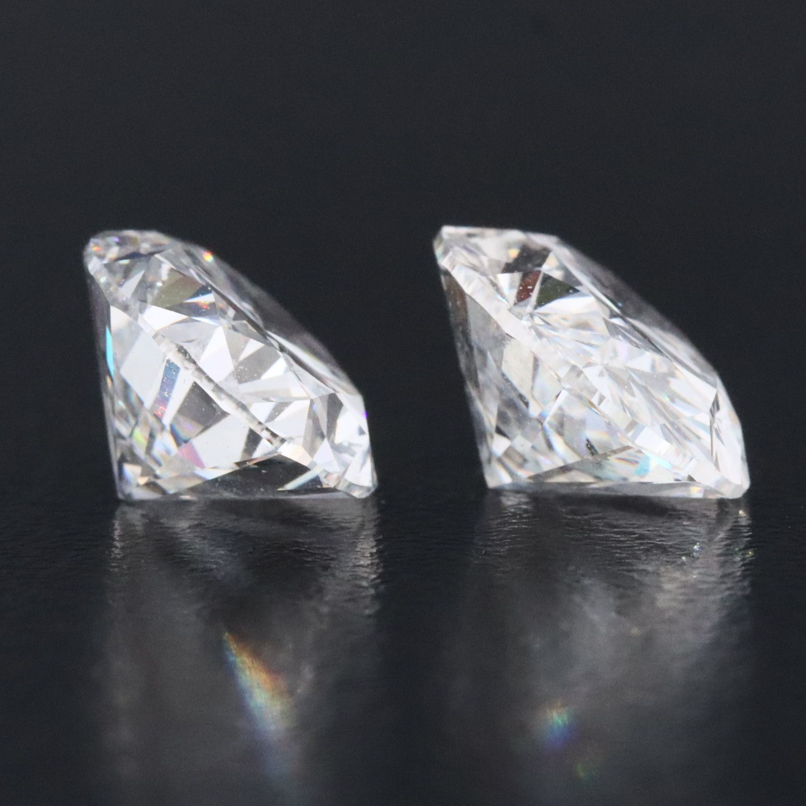 Loose 7.11 CTW Lab Grown Diamond Matched Pair