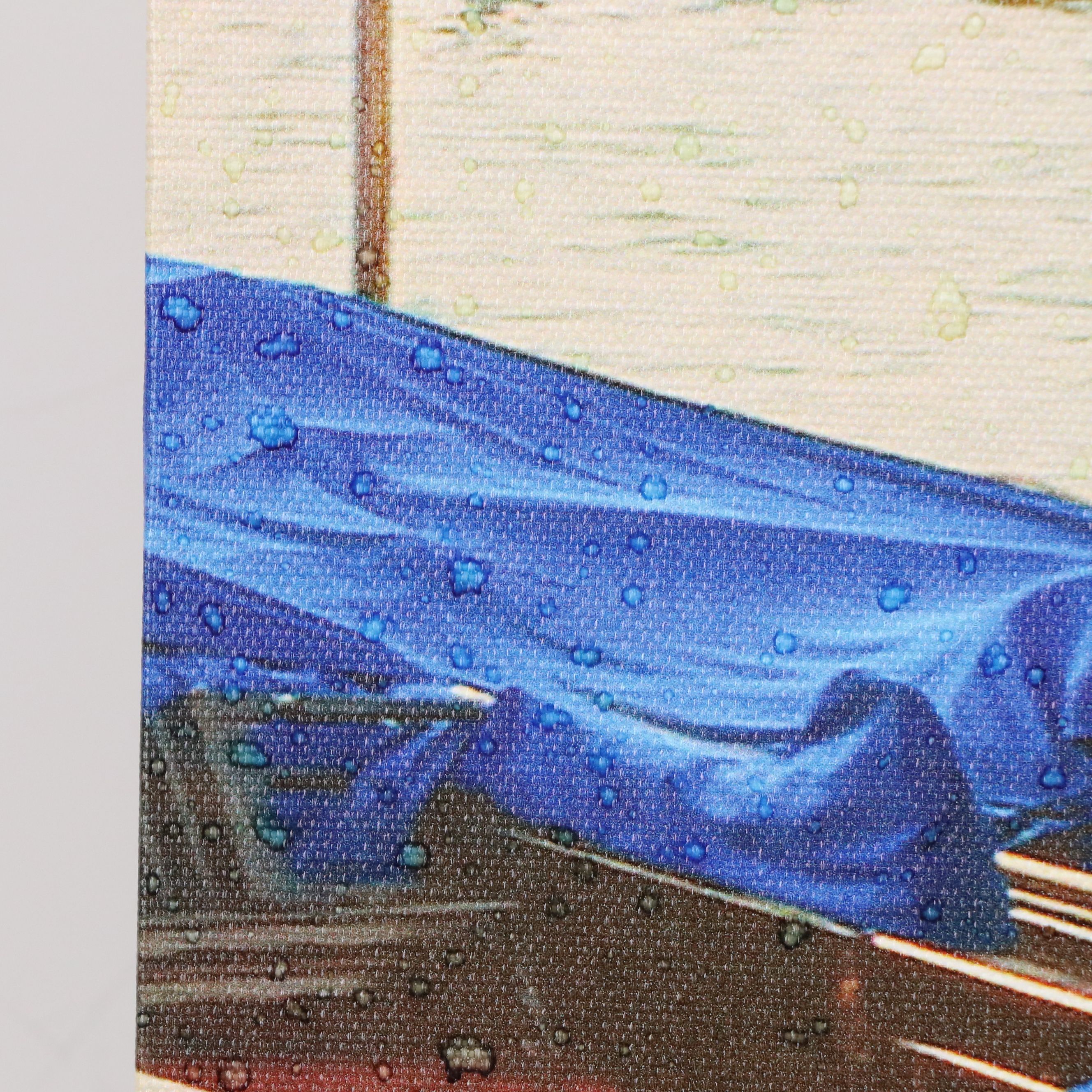 Venetian Lagoon Gicleé Triptych with Gondolas, 21st Century